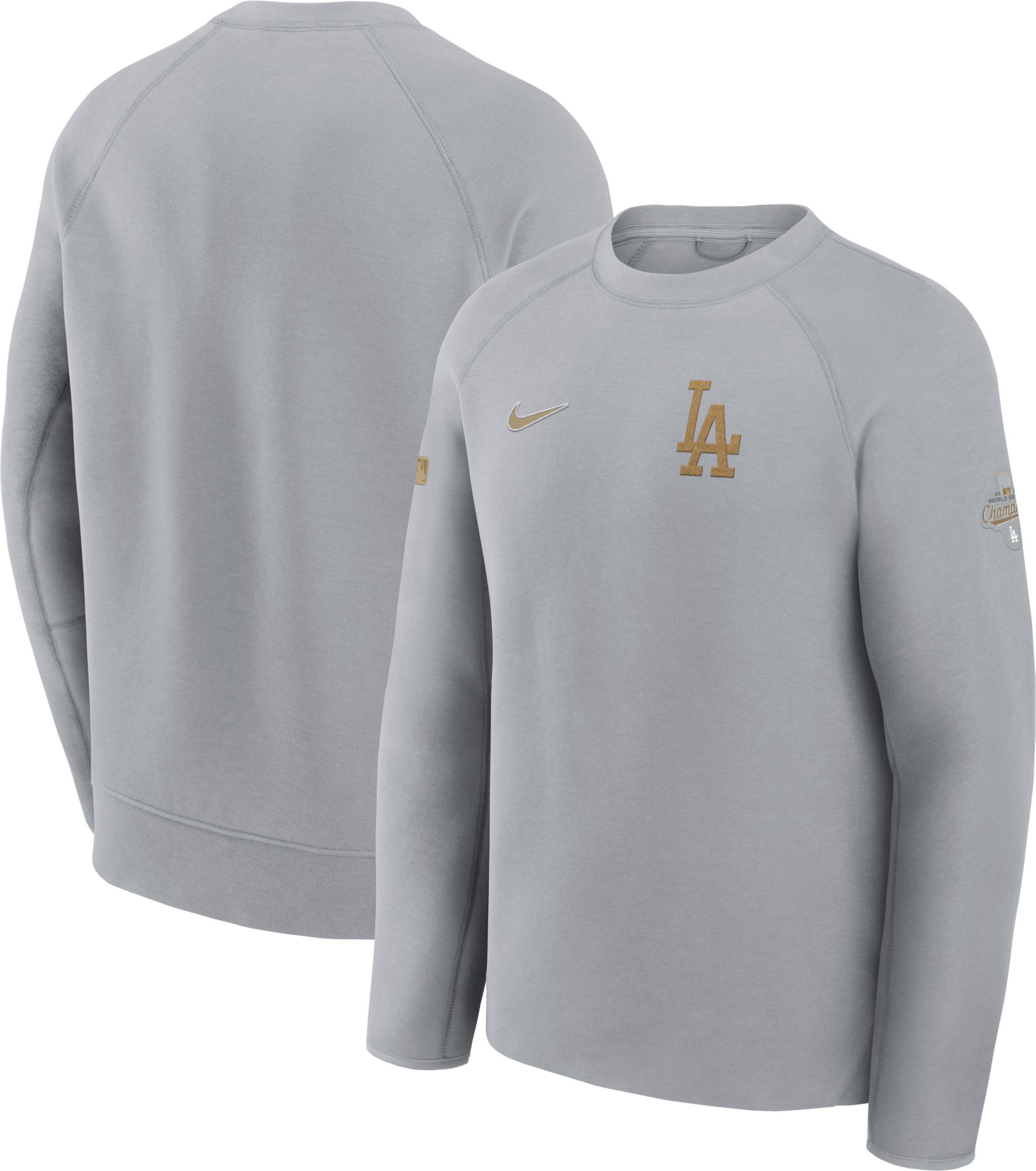 Nike Men's Los Angeles Dodgers 2026 Gold Collection Club Fleece Crewneck Sweatshirt product image