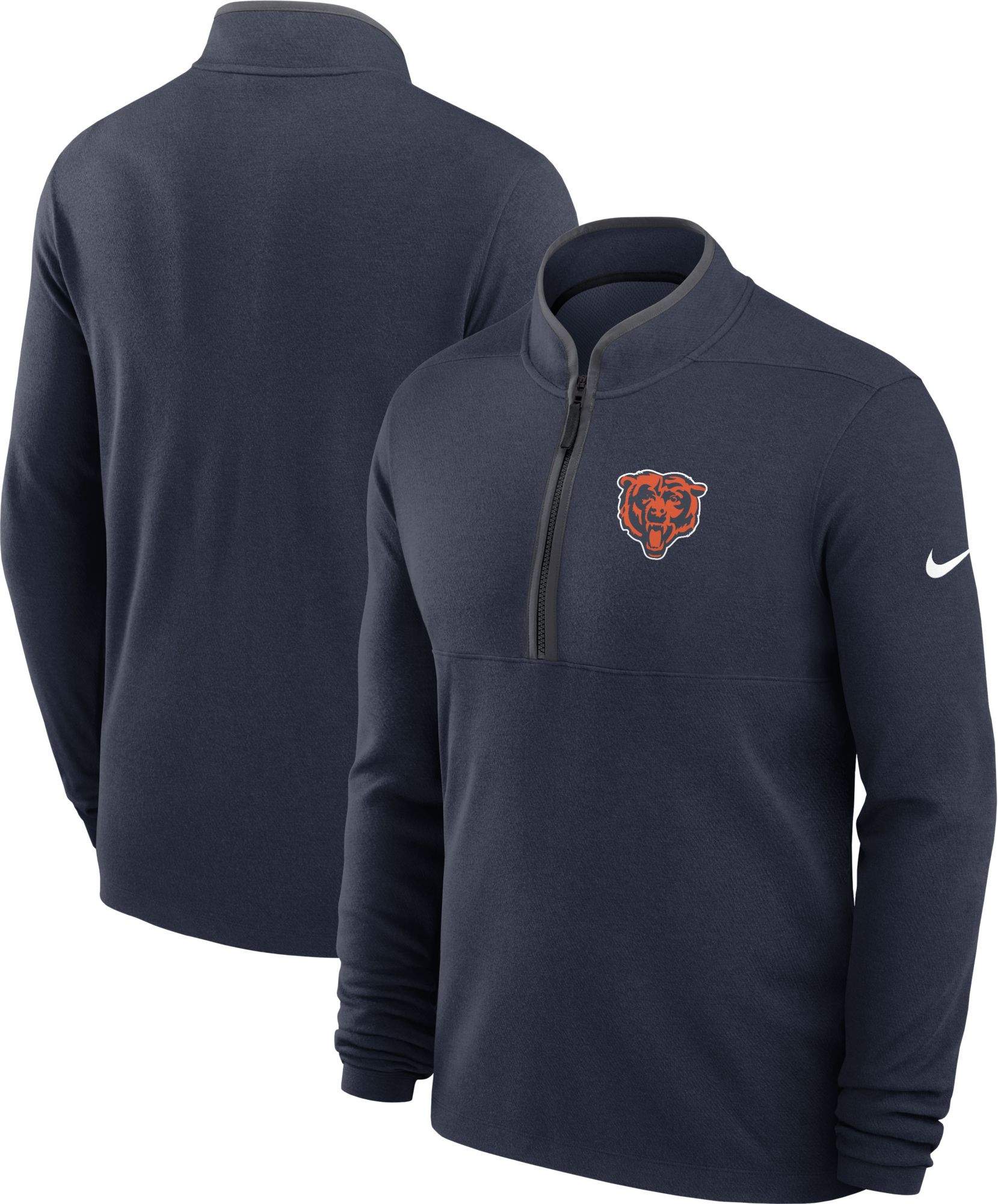 Nike Men's Chicago Bears Marine Victory Half-Zip Pullover Jacket product image