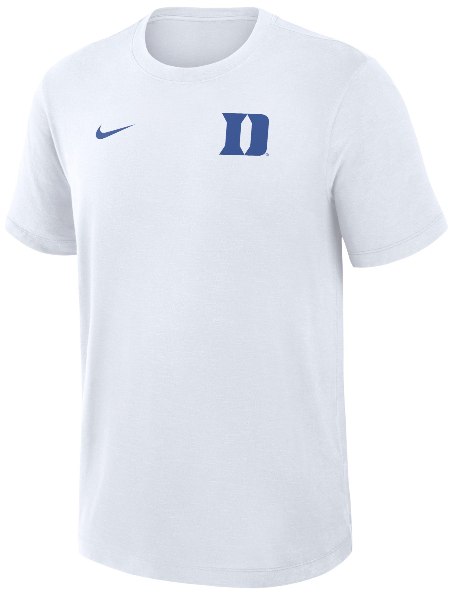 Nike Men's Duke Blue Devils White Local Mascot Slub T-Shirt product image