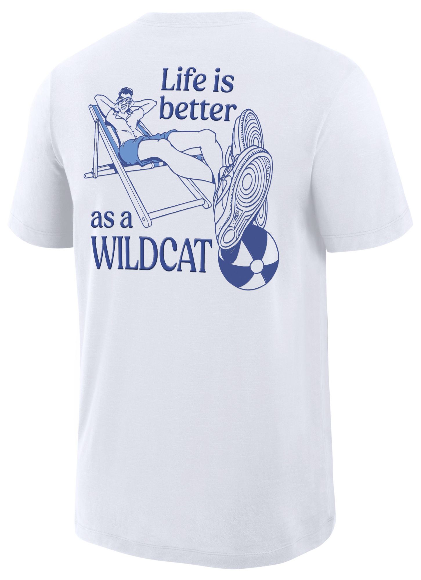 Nike Men's Kentucky Wildcats White Local Mascot Slub T-Shirt product image