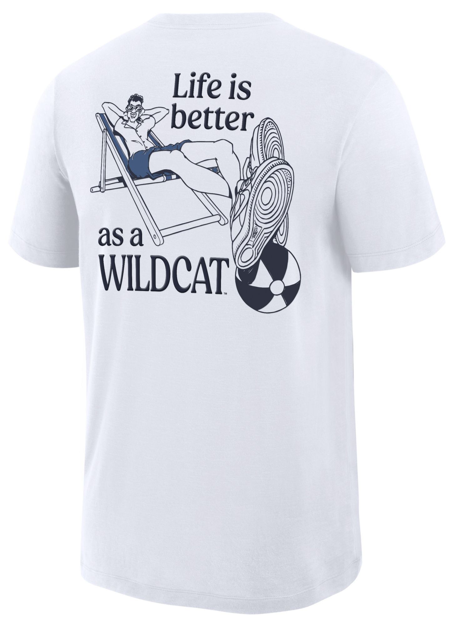 Nike Men's Arizona Wildcats White Local Mascot Slub T-Shirt product image