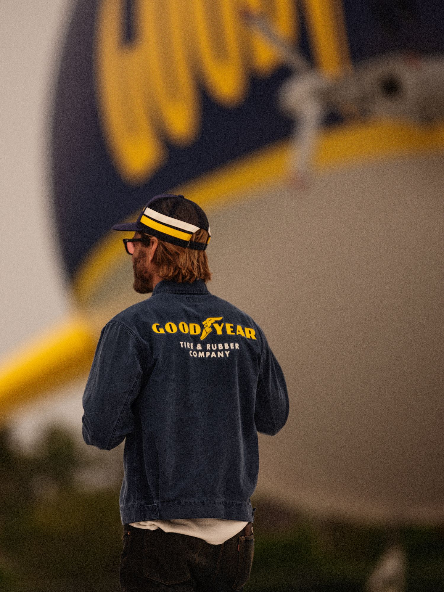 BRIXTON Men's Goodyear Trademark Lightweight Jacket product image