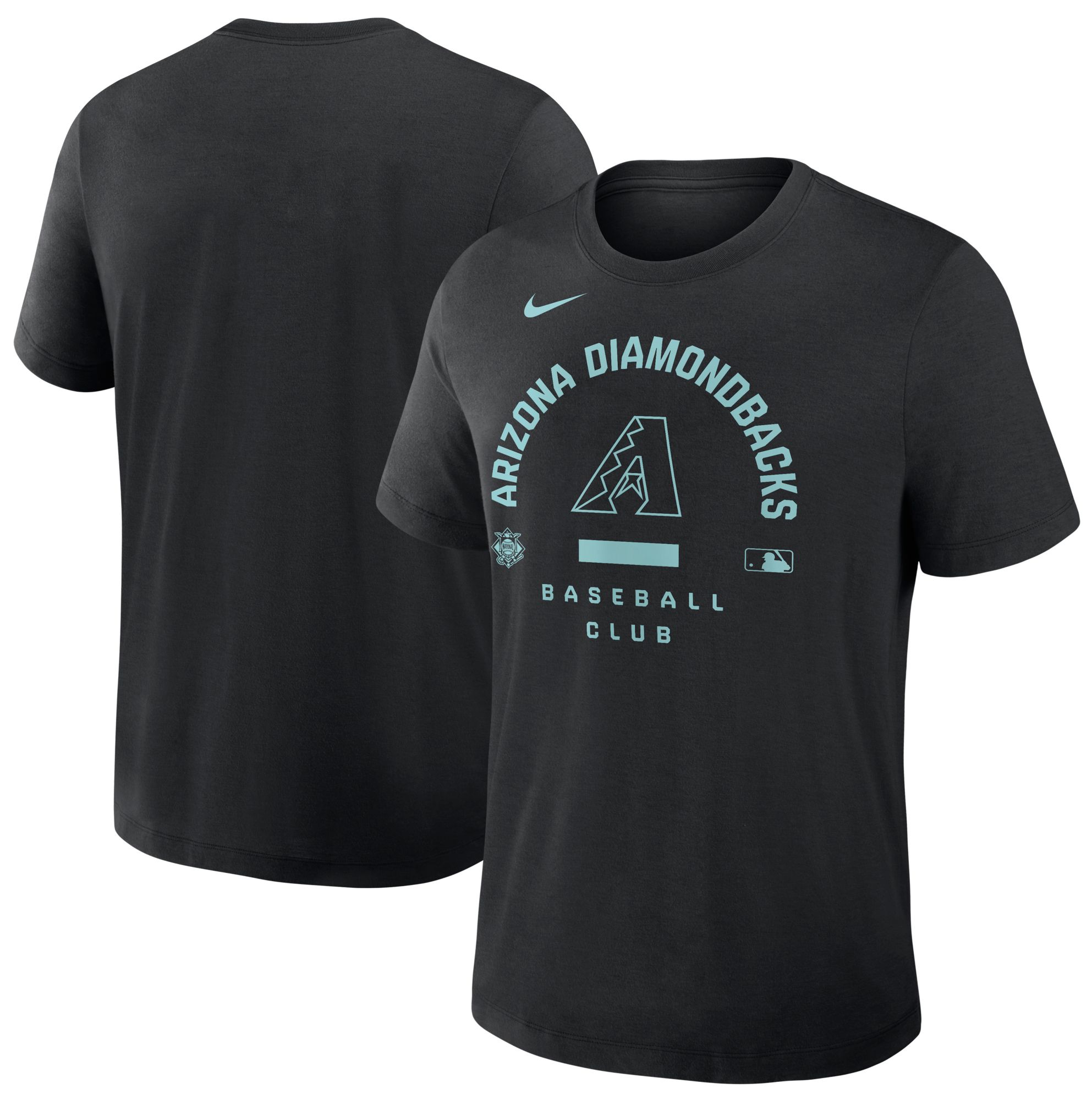 Nike Men's Arizona Diamondbacks Black Authentic Collection Early Work T-Shirt product image