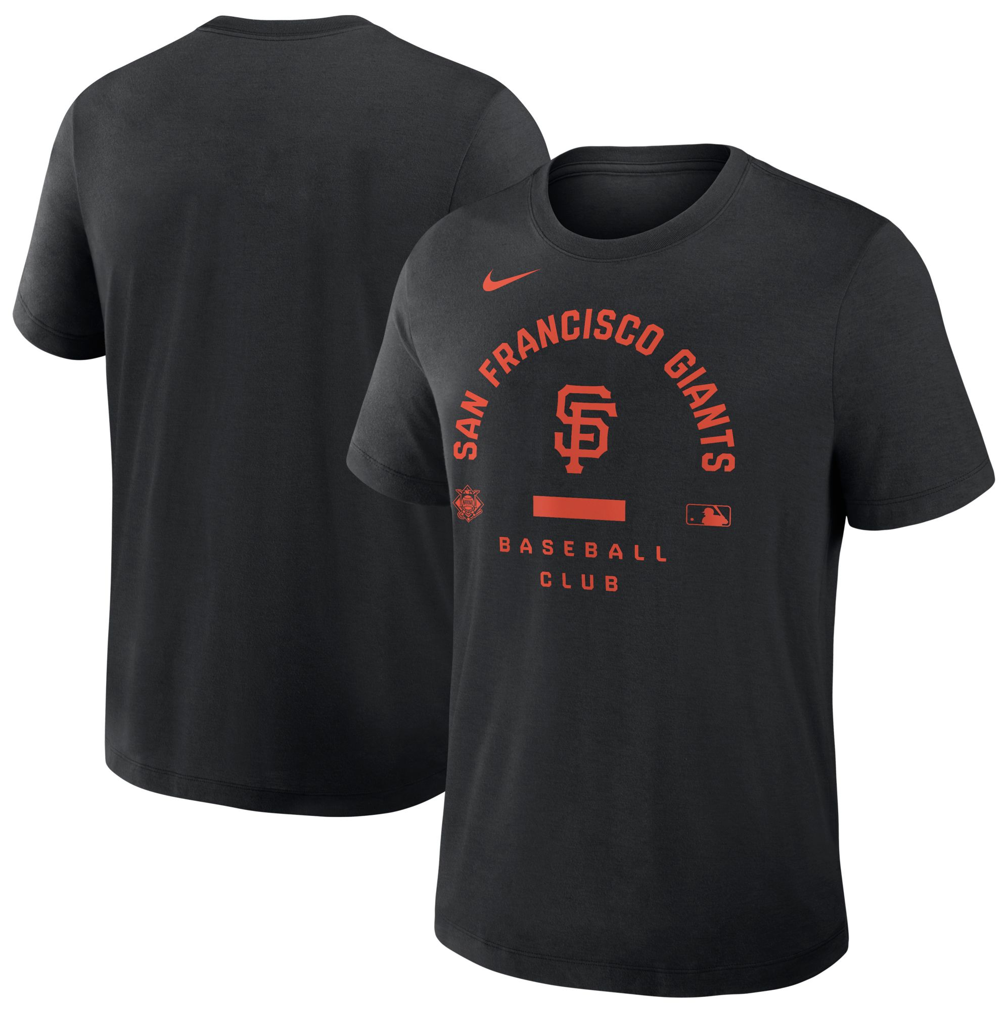 Nike Men's San Francisco Giants Black Authentic Collection Early Work T-Shirt product image