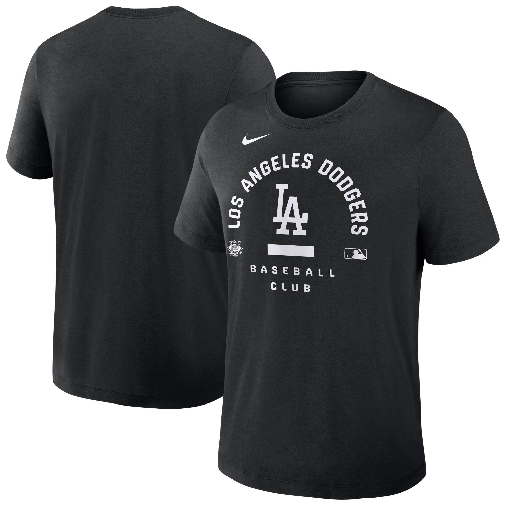 Nike Men's Los Angeles Dodgers Black Authentic Collection Early Work T-Shirt product image