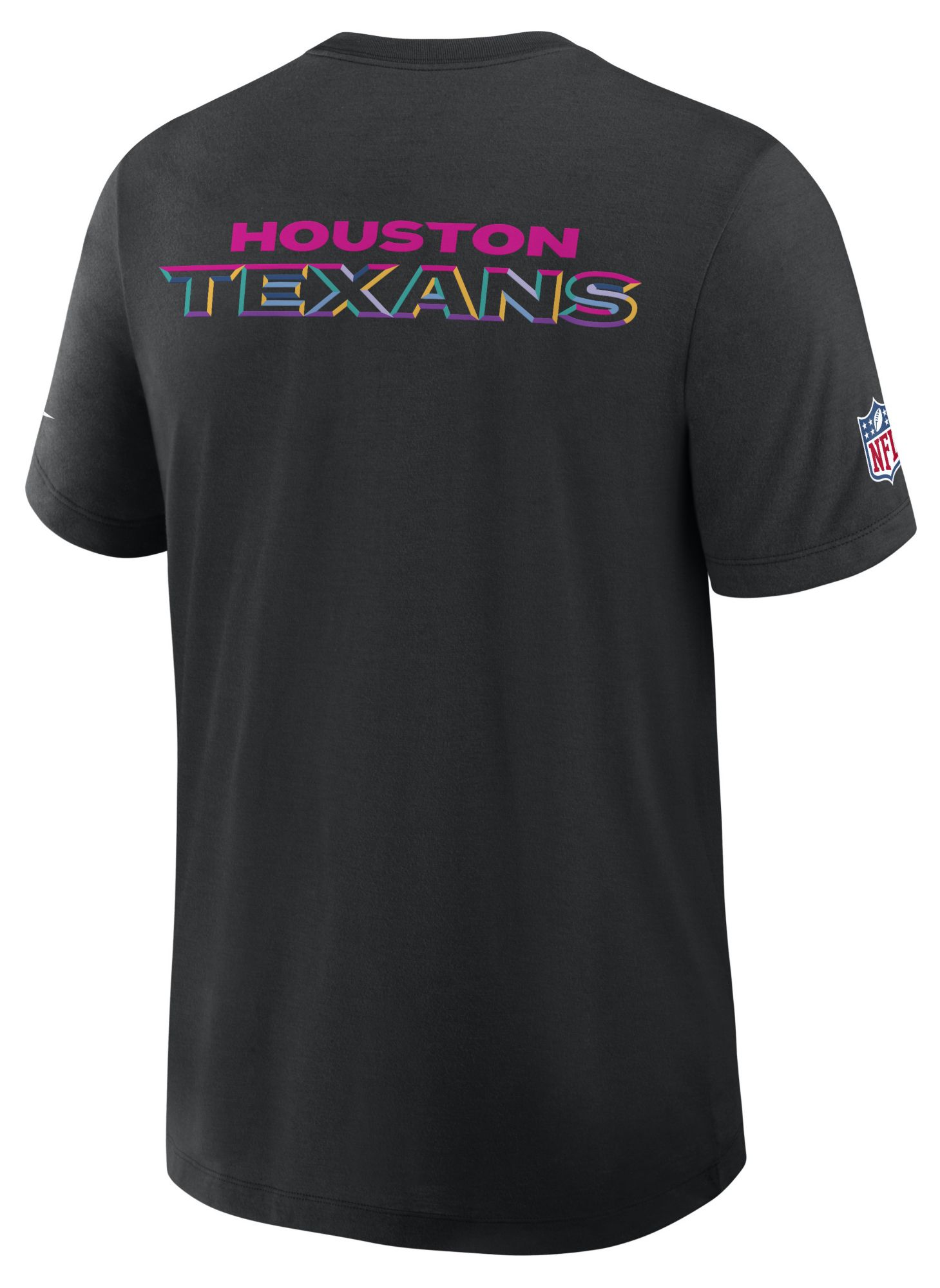 Nike Men's Houston Texans Crucial Catch Black Triblend Dri-FIT T-Shirt product image