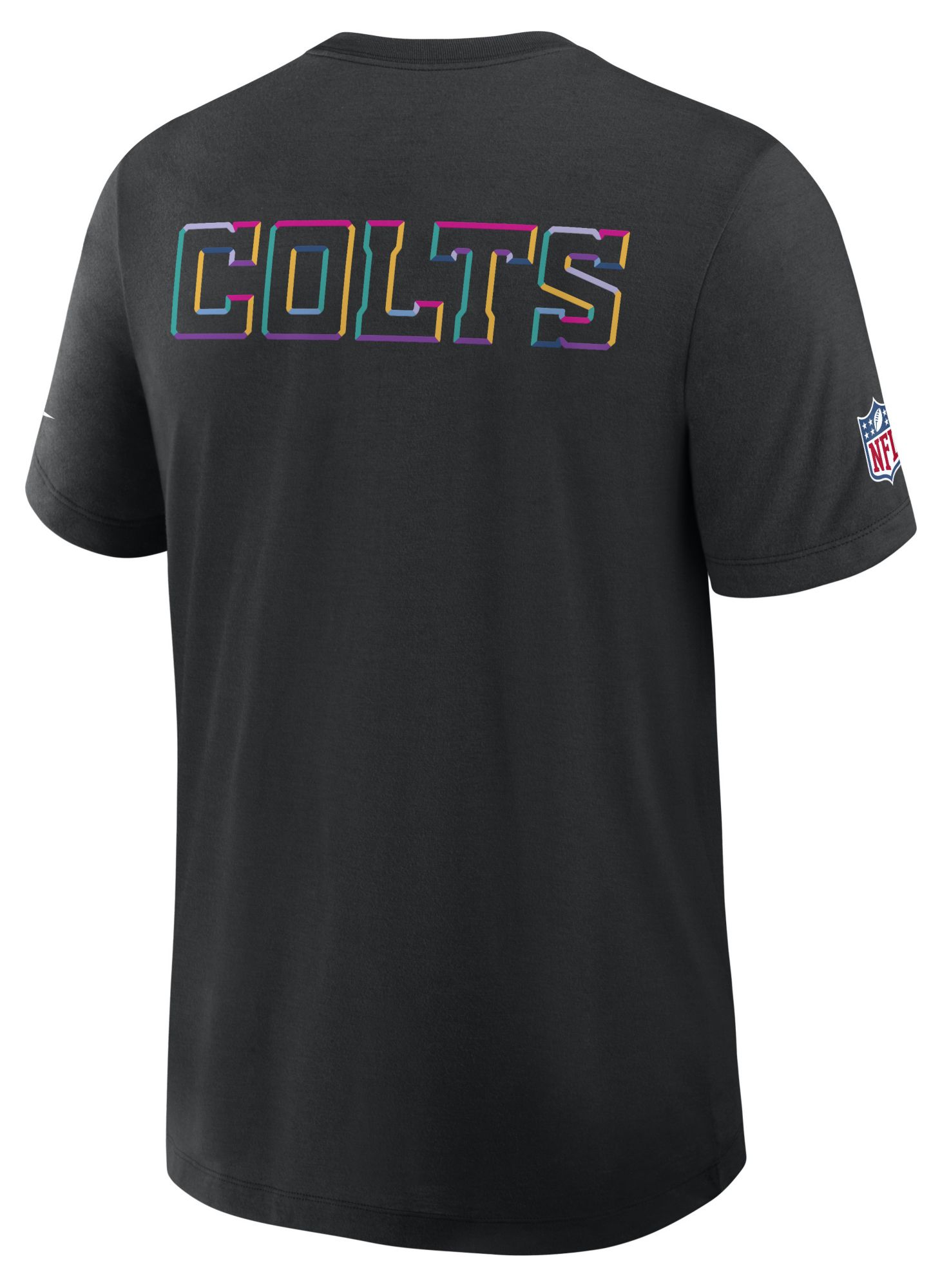 Nike Men's Indianapolis Colts Crucial Catch Black Triblend Dri-FIT T-Shirt product image
