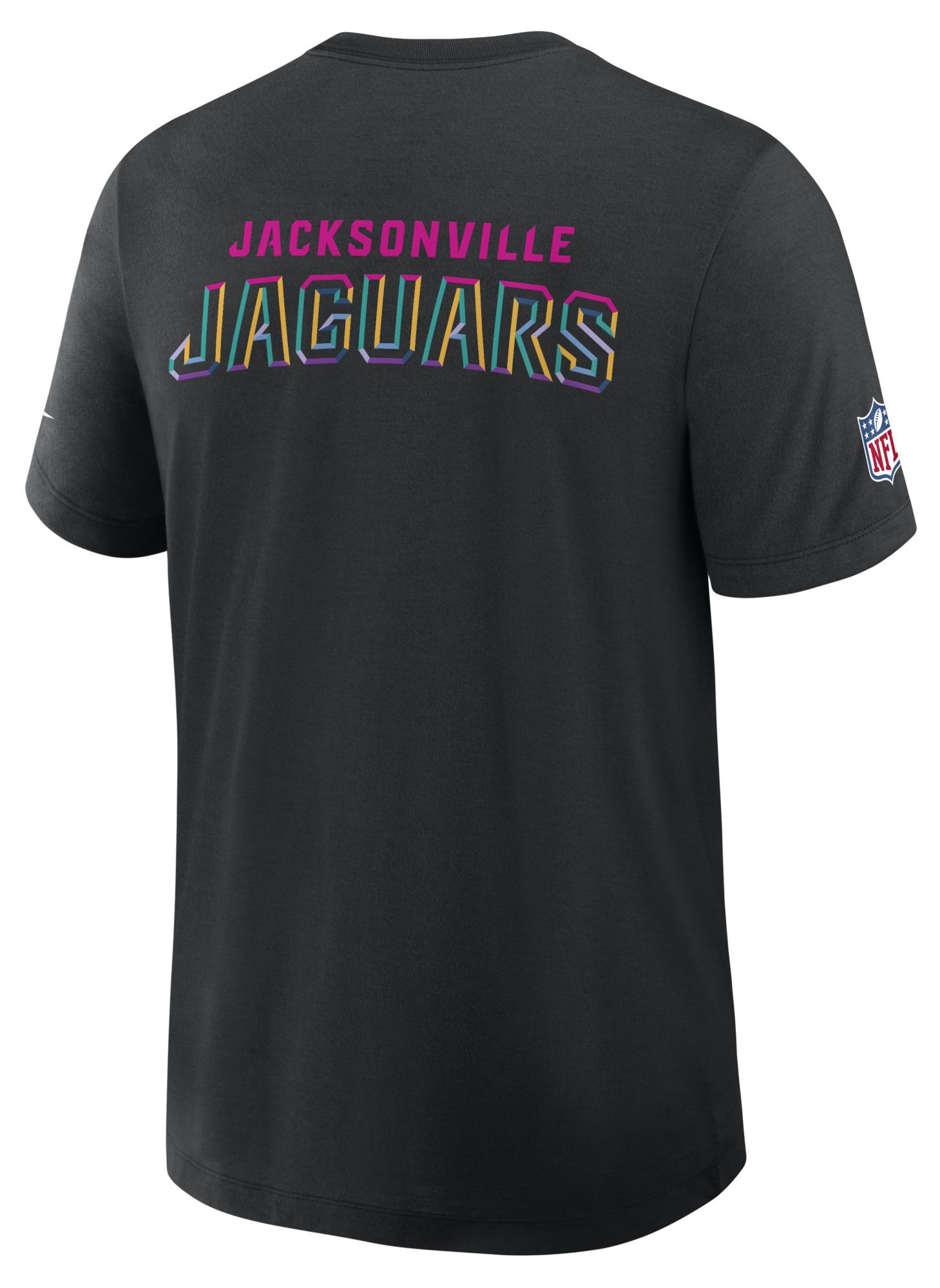 Nike Men's Jacksonville Jaguars Crucial Catch Black Triblend Dri-FIT T-Shirt product image