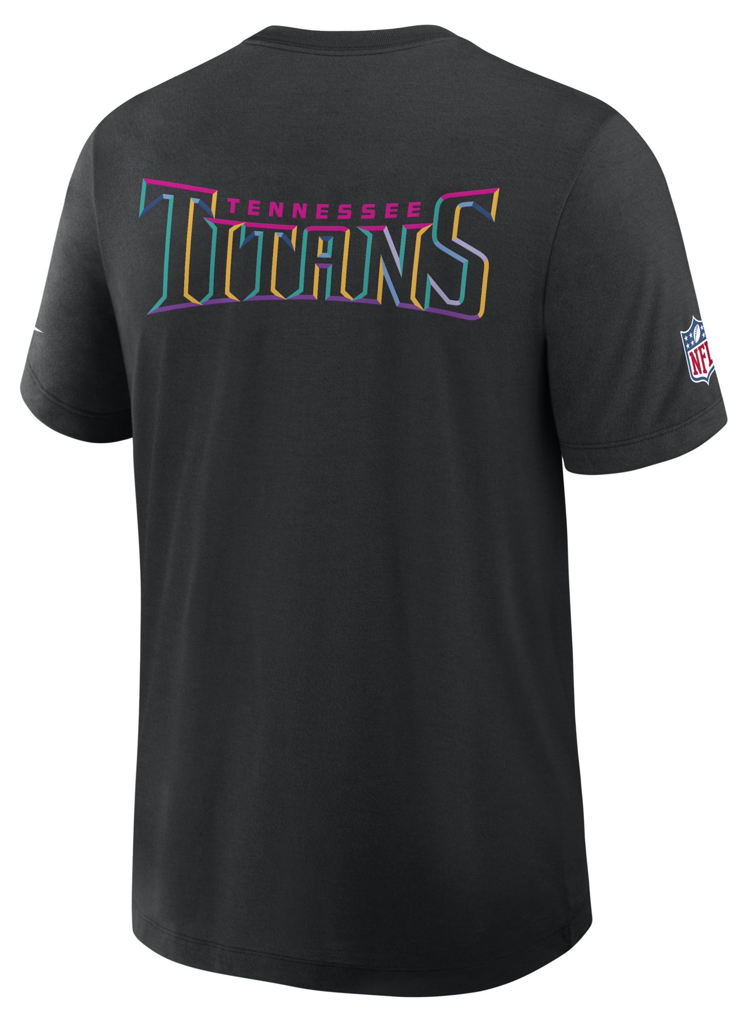 Nike Men's Tennessee Titans Crucial Catch Black Triblend Dri-FIT T-Shirt product image