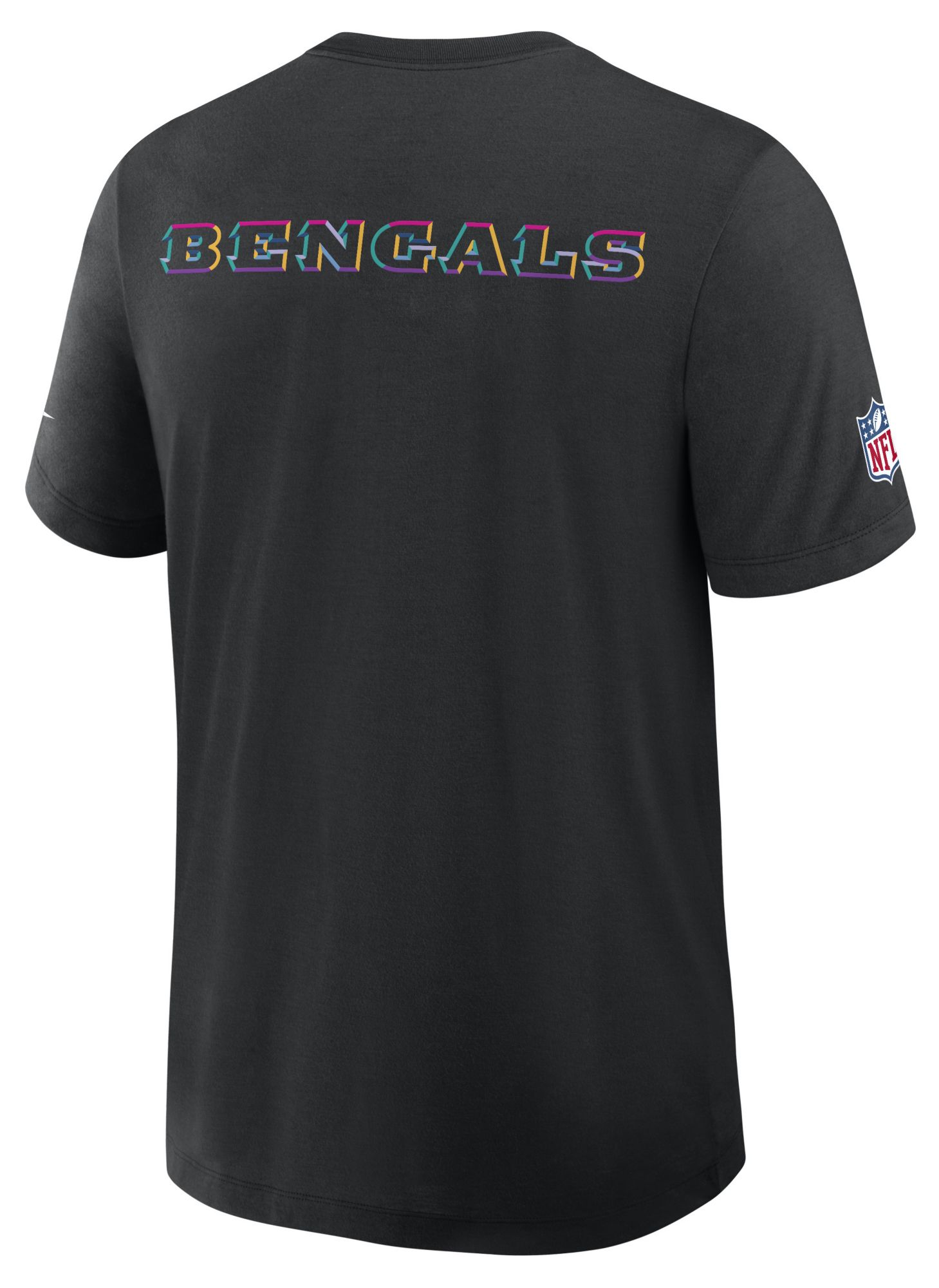 Nike Men's Cincinnati Bengals Crucial Catch Black Triblend Dri-FIT T-Shirt product image
