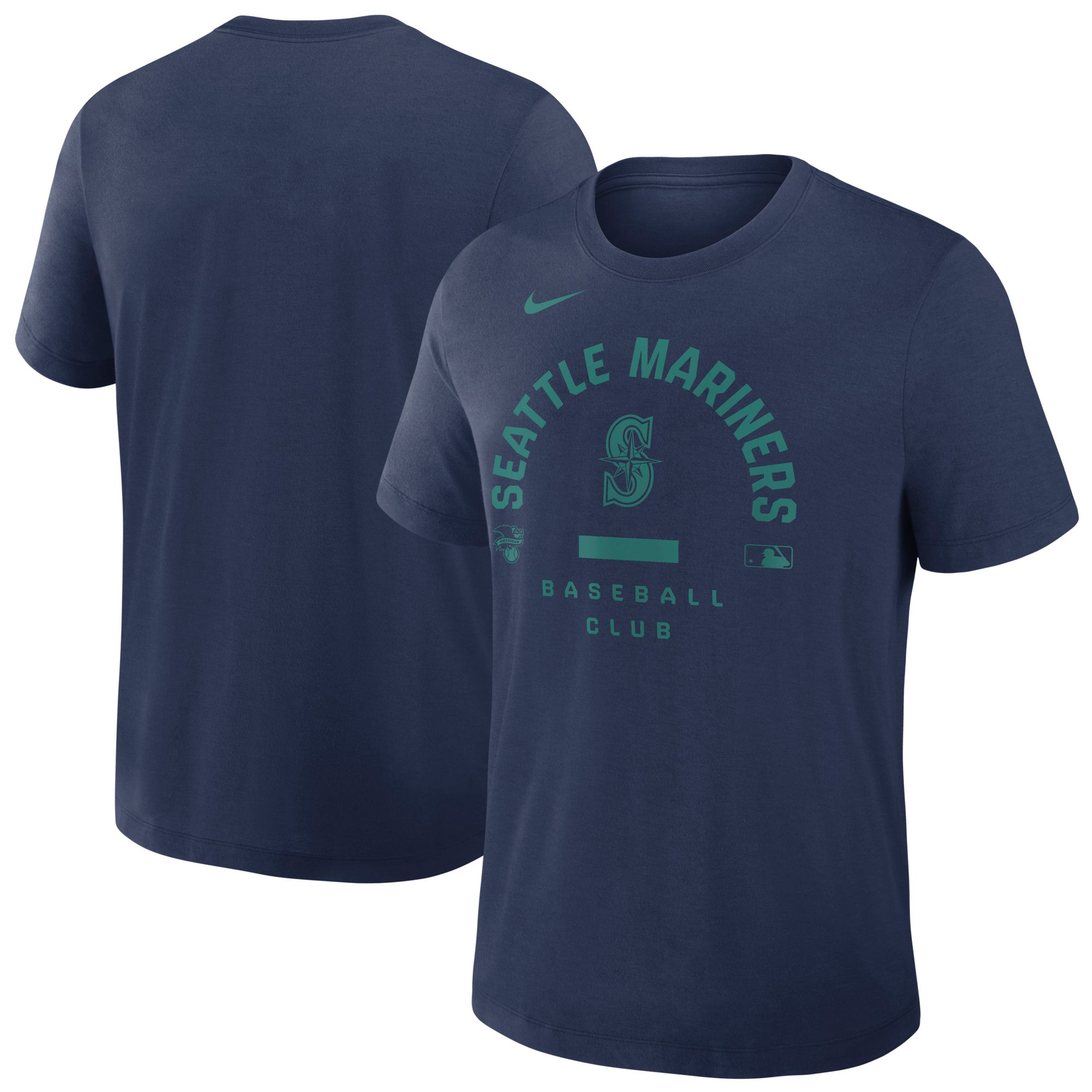 Nike Men's Seattle Mariners Navy Authentic Collection Early Work T-Shirt product image