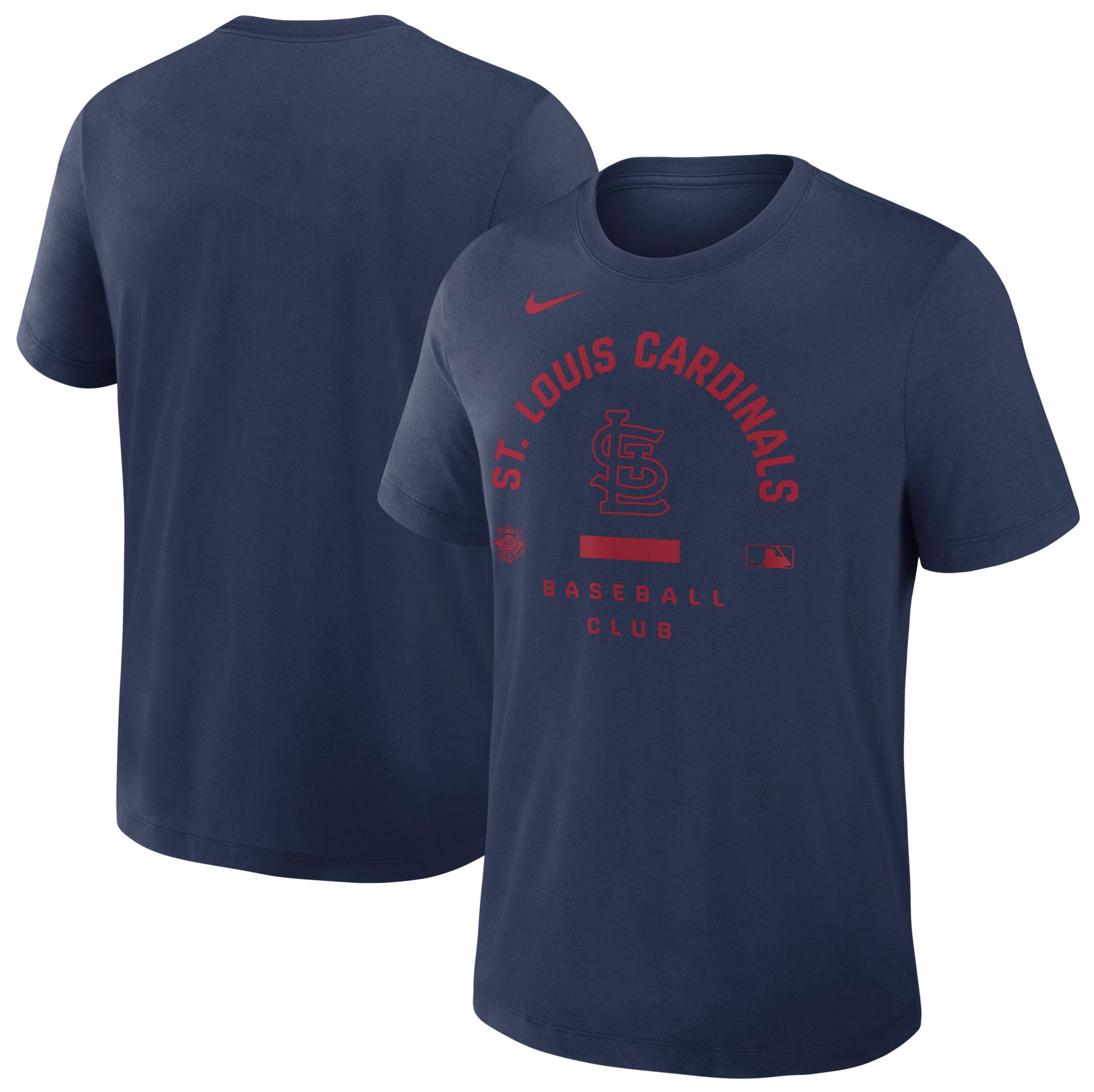 Nike Men's St. Louis Cardinals Navy Authentic Collection Early Work T-Shirt product image