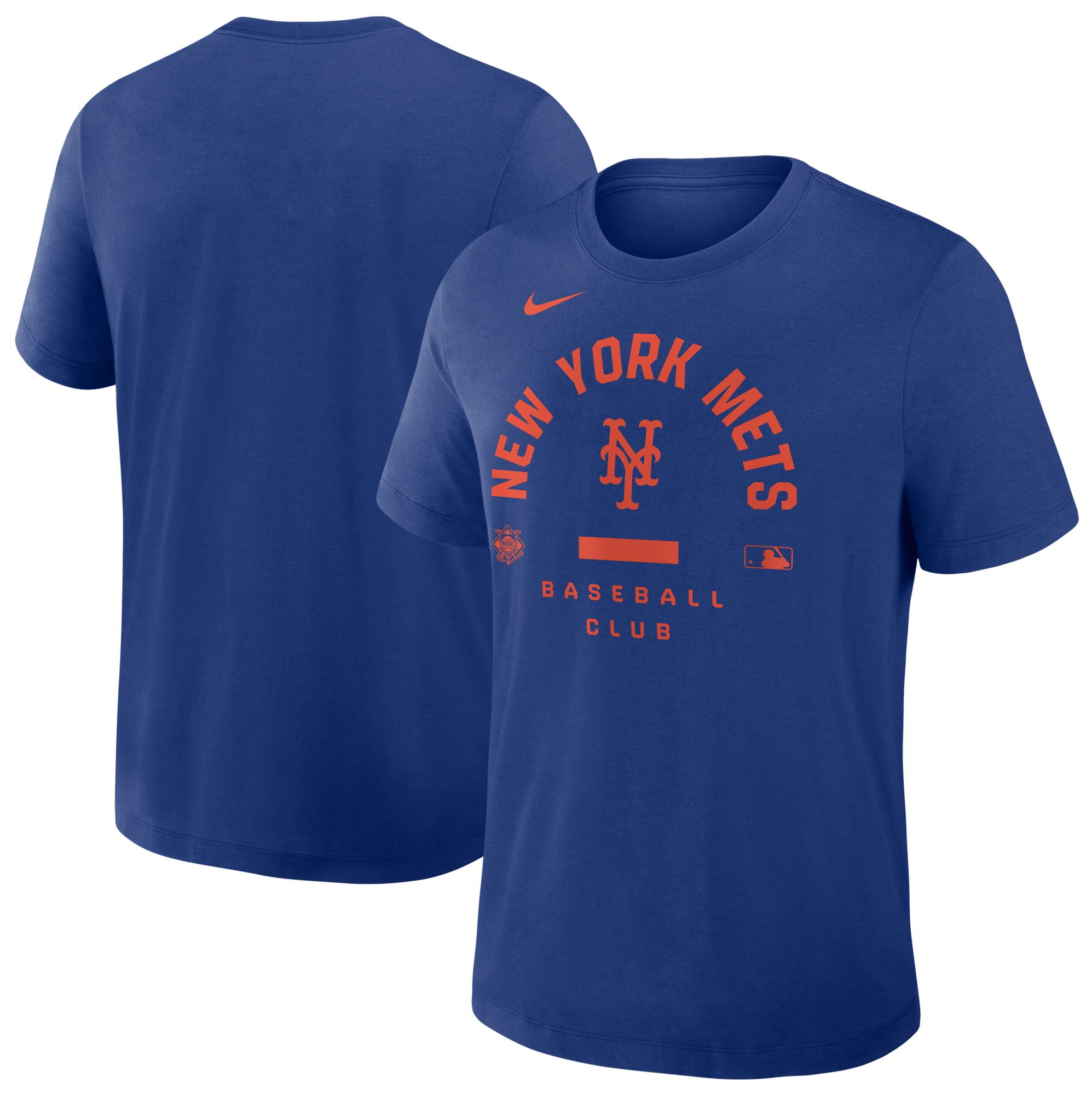 Nike Men's New York Mets Blue Authentic Collection Early Work T-Shirt product image