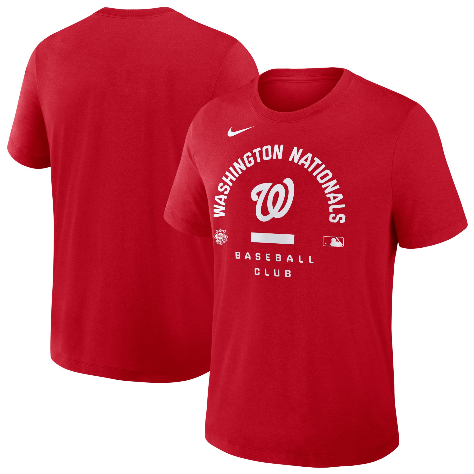 Nike Men's Washington Nationals Red Authentic Collection Early Work T-Shirt product image