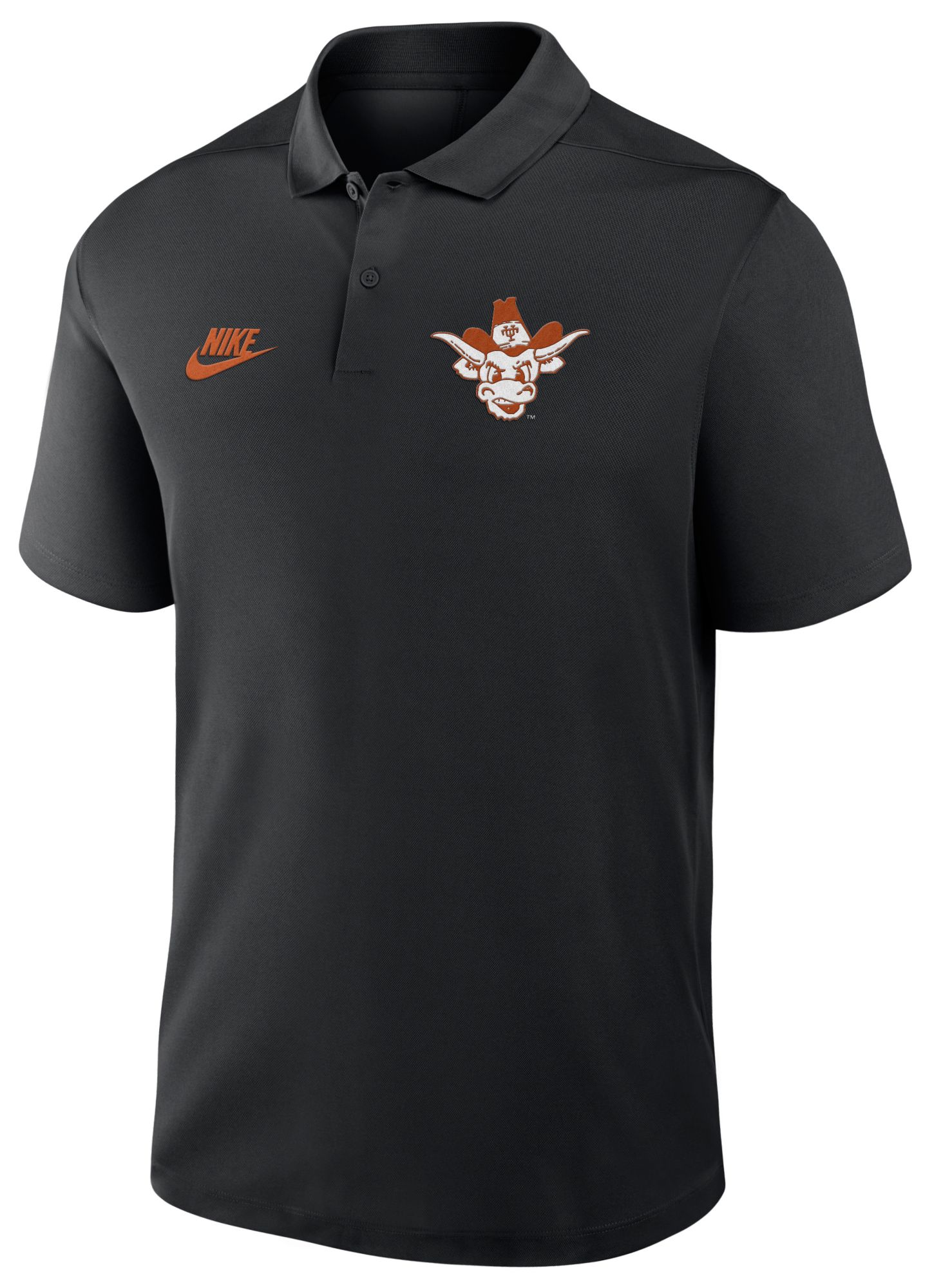 Nike Men's Texas Longhorns Black Athletic Grace Sideline Polo product image