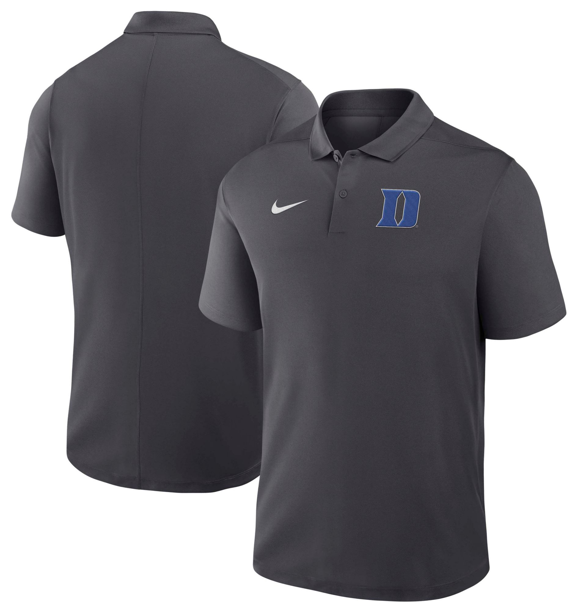 Nike Men's Duke Blue Devils Anthracite Victory Polo product image
