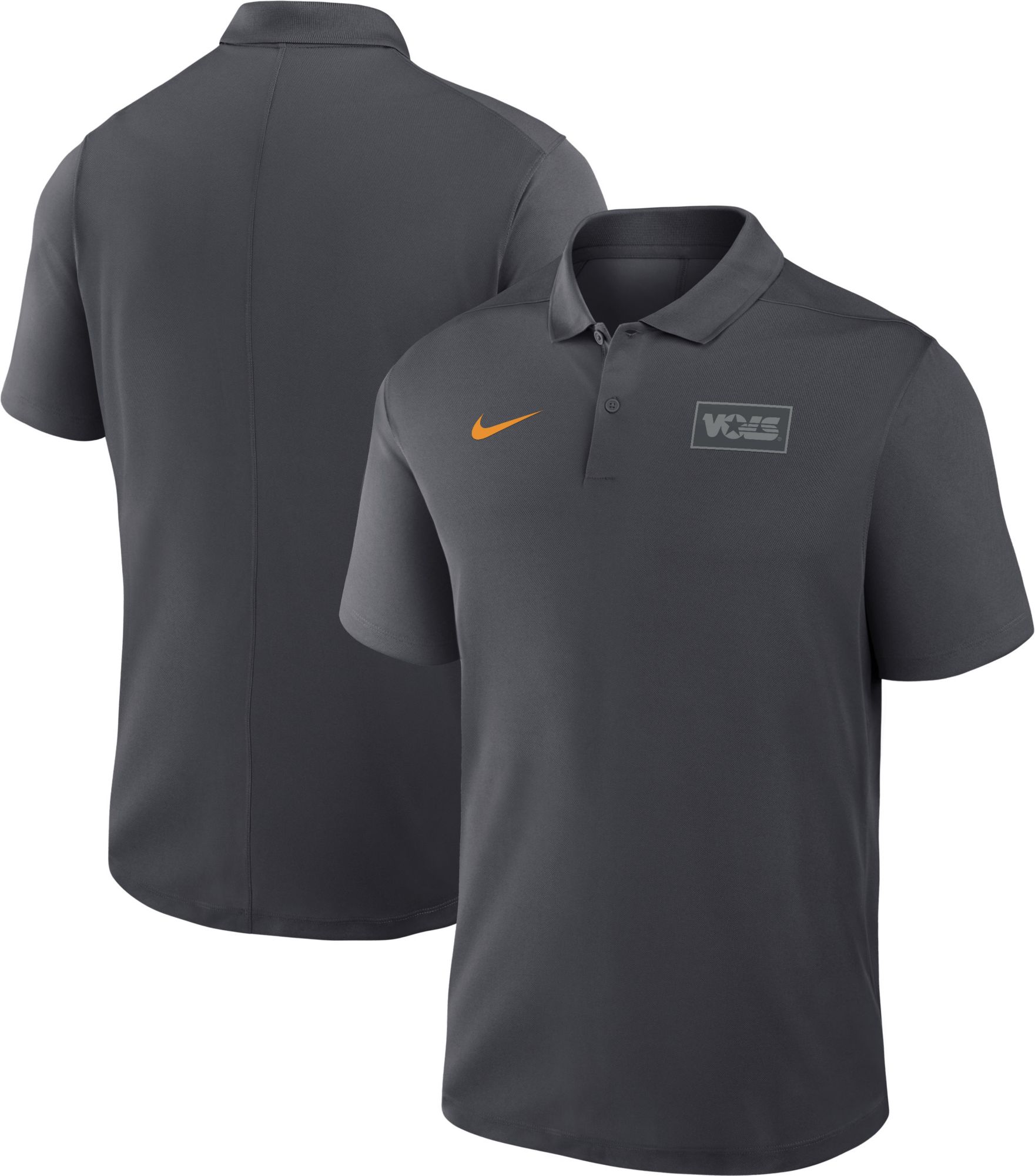 Nike Men's Tennessee Volunteers Anthracite Smokey Grey Victory Polo product image