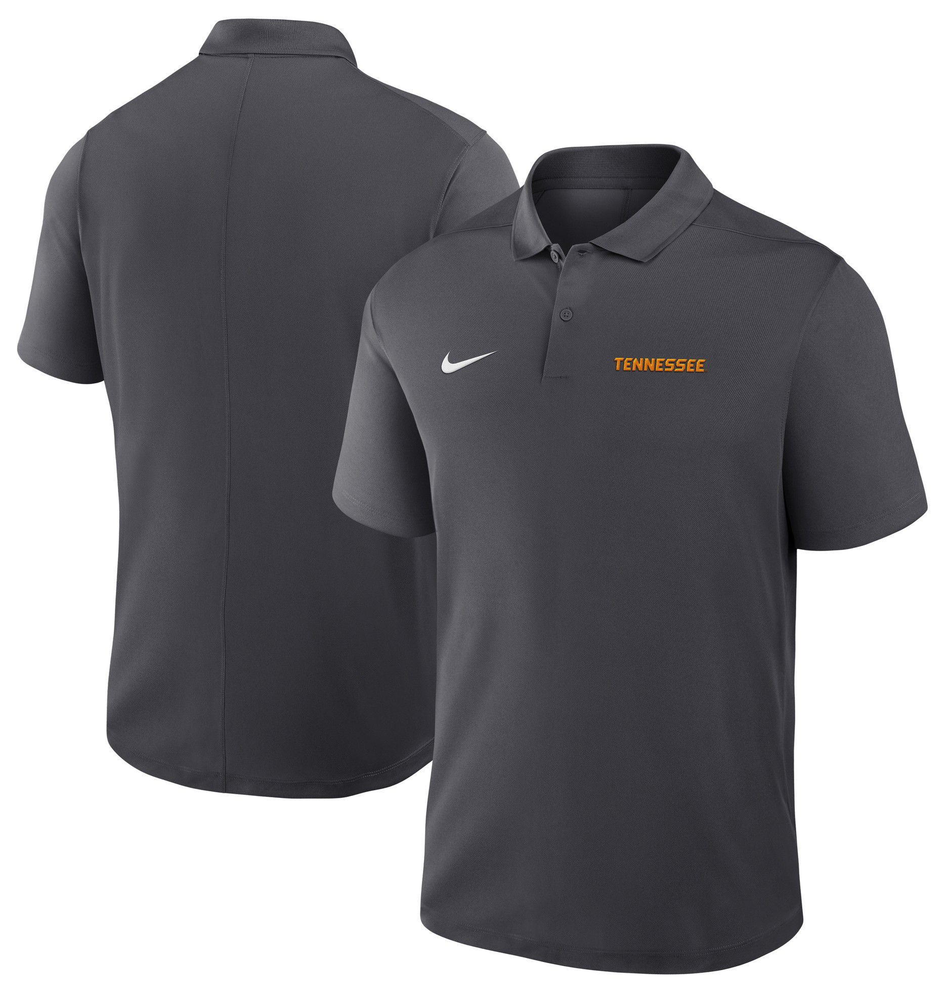 Nike Men's Tennessee Volunteers Anthracite Dri-FIT Victory Wordmark Polo product image