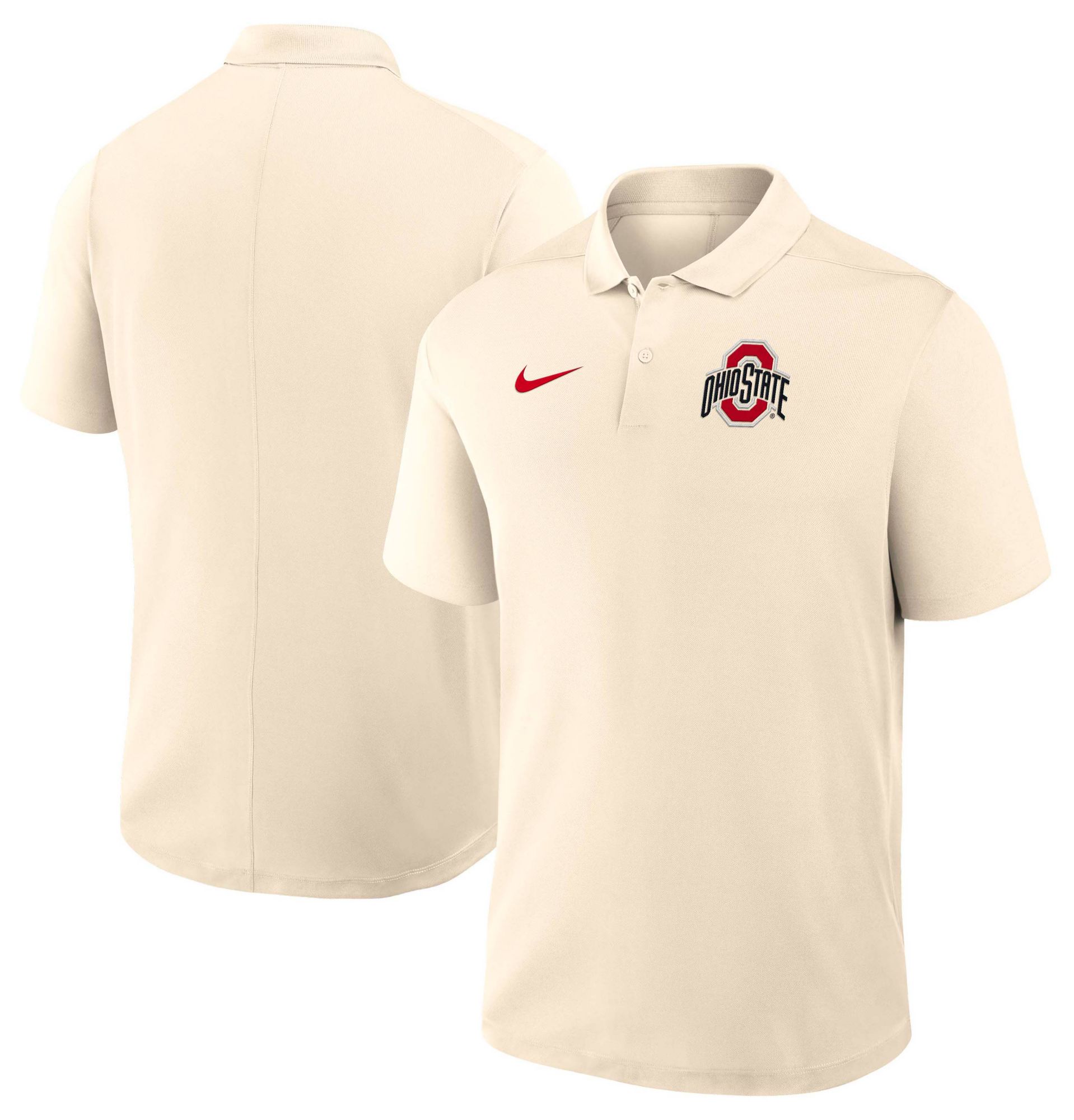 Nike Men's Ohio State Buckeyes Natural Legacy Polo product image