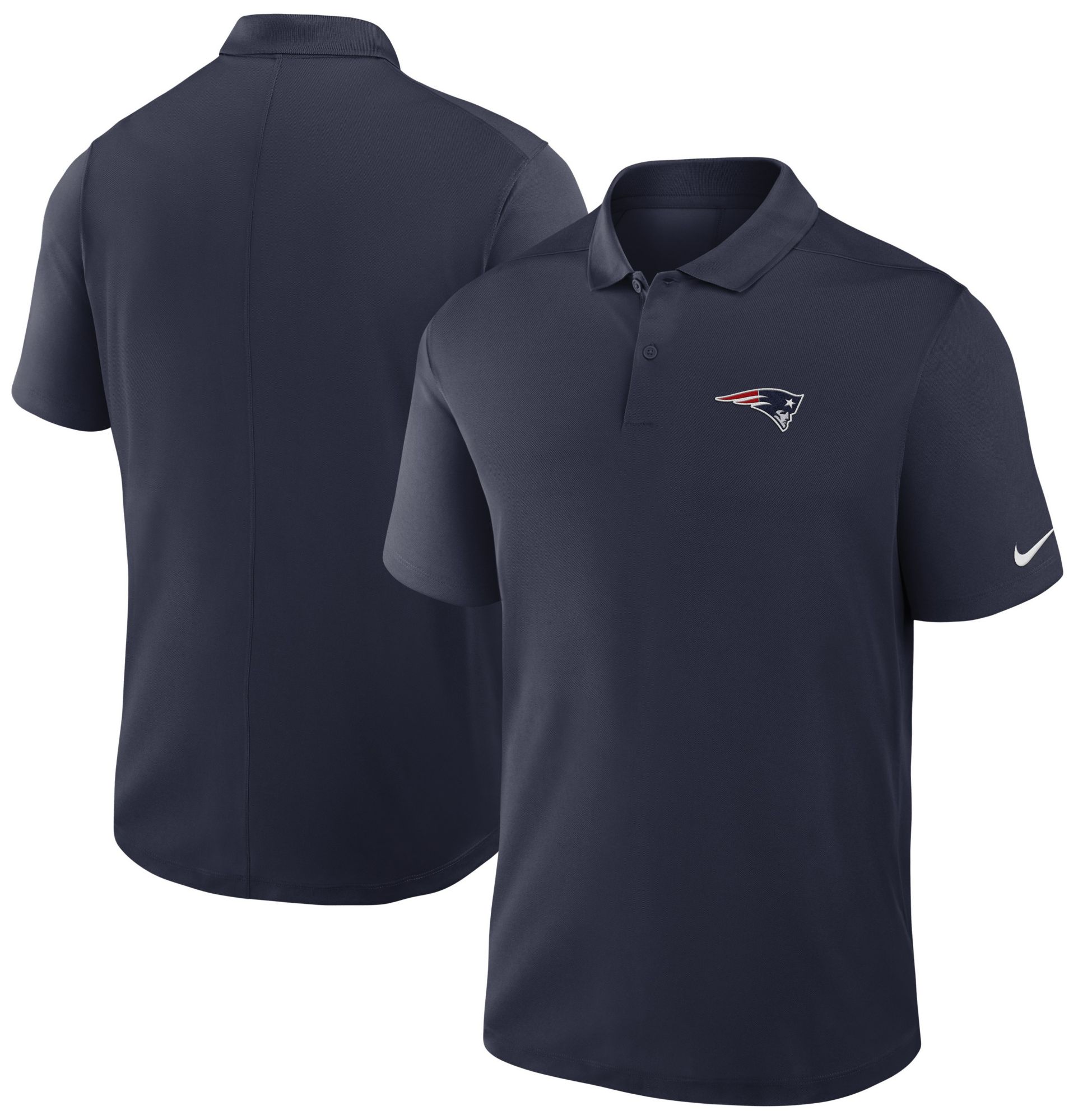 Nike Men's New England Patriots Navy Dri-FIT Victory Polo product image