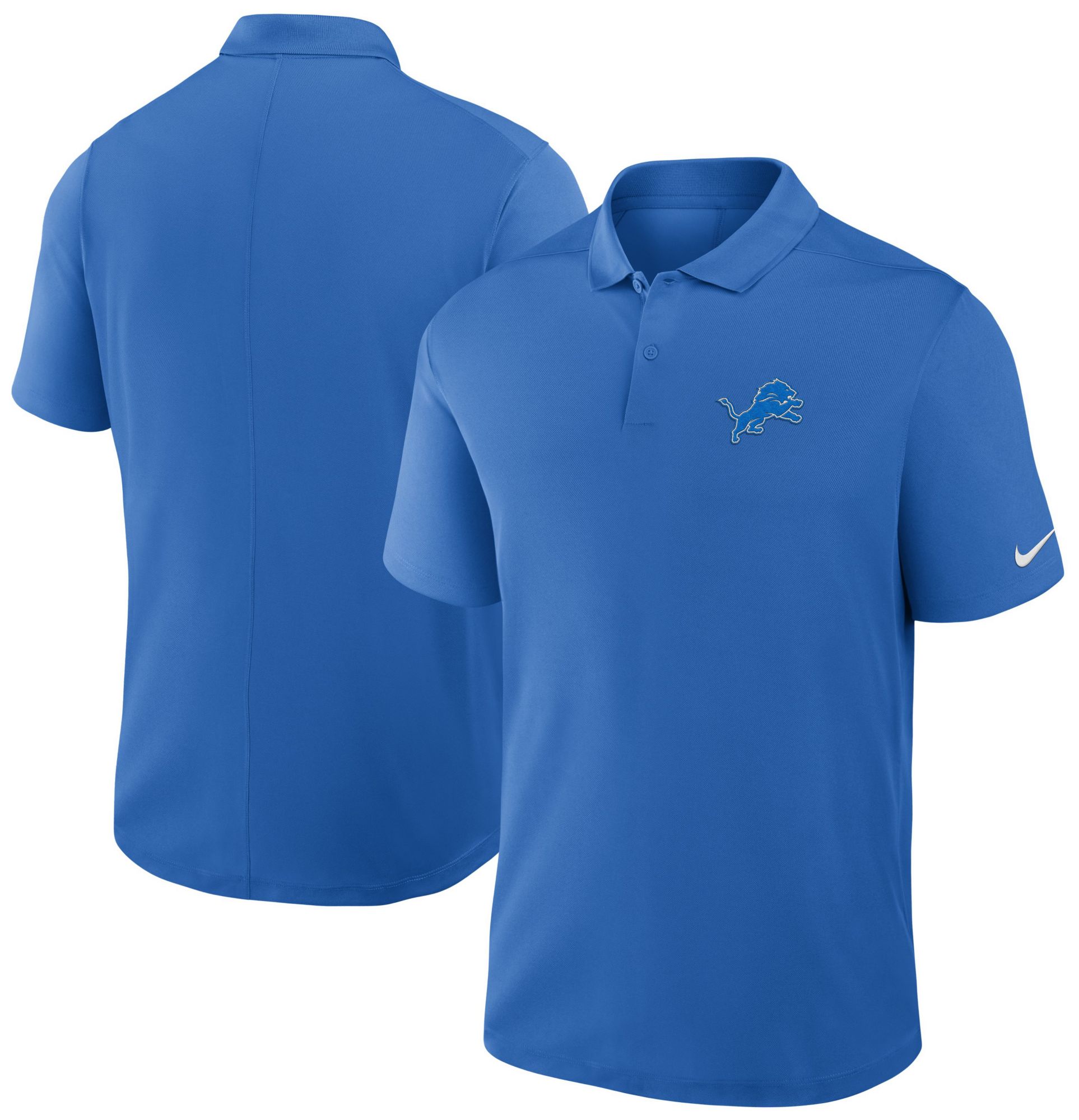 Nike Men's Detroit Lions Blue Dri-FIT Victory Polo product image