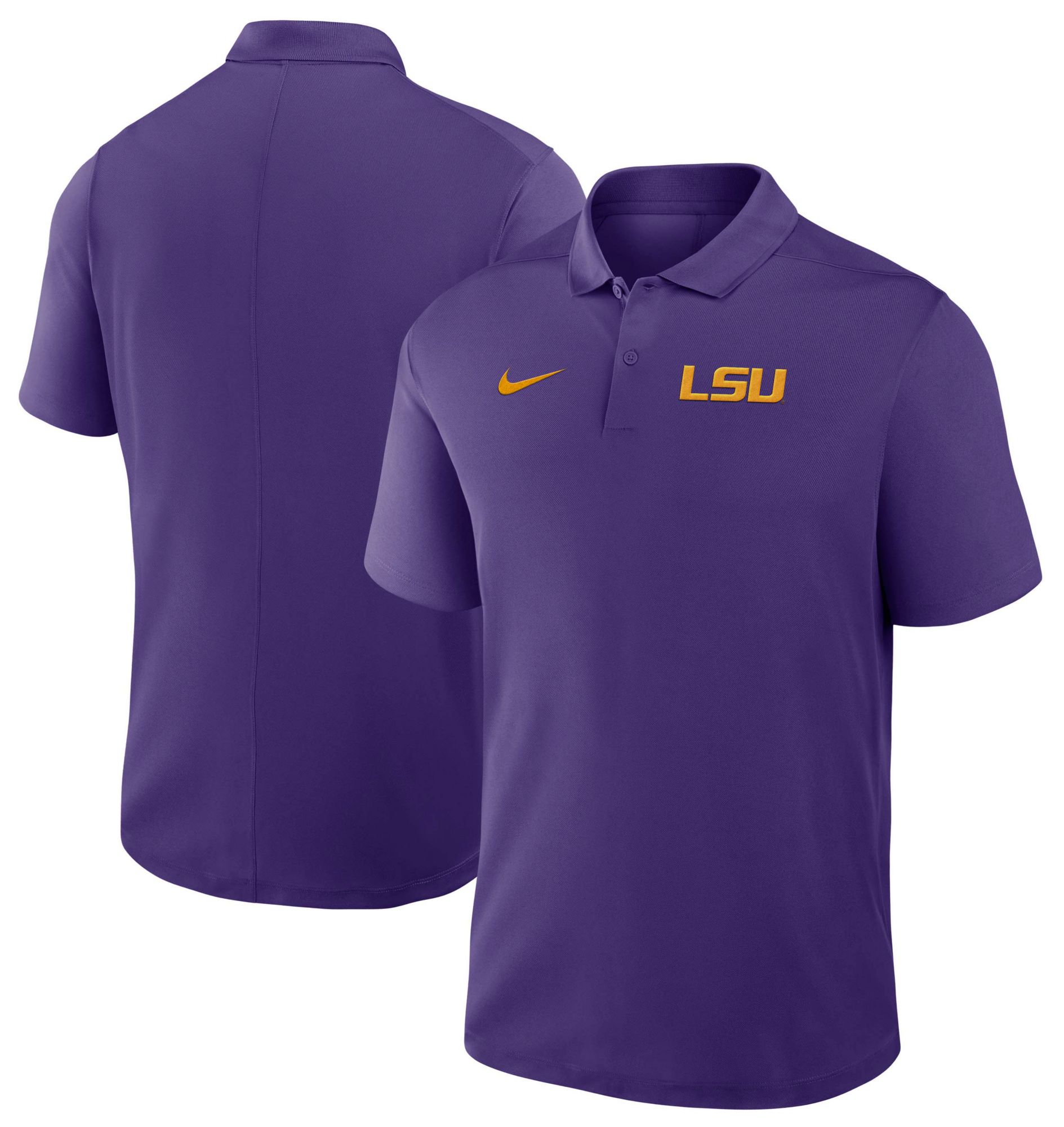 Nike Men's LSU Tigers Court Purple Victory Polo product image