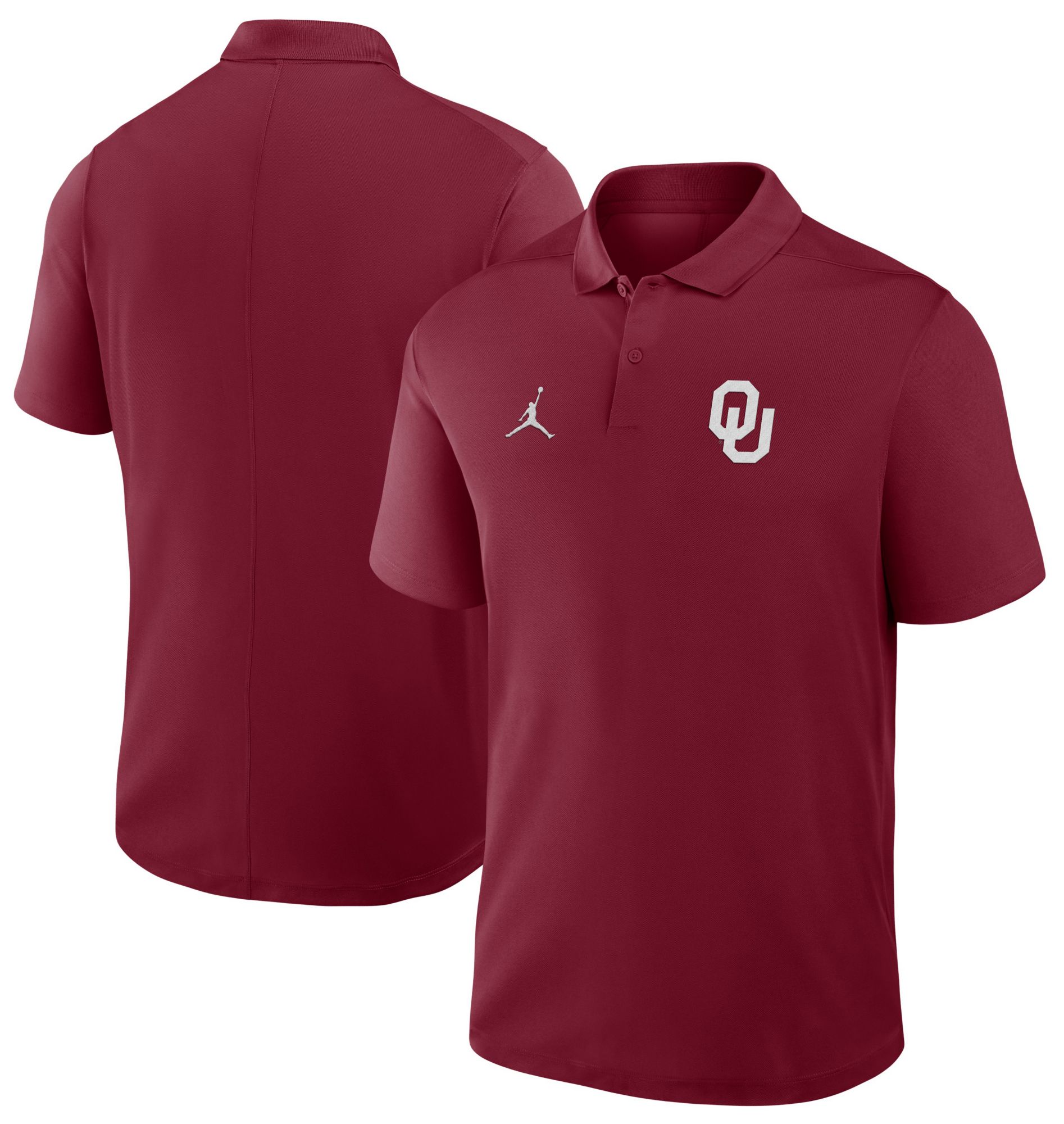 Jordan Men's Oklahoma Sooners Team Crimson Victory Polo product image
