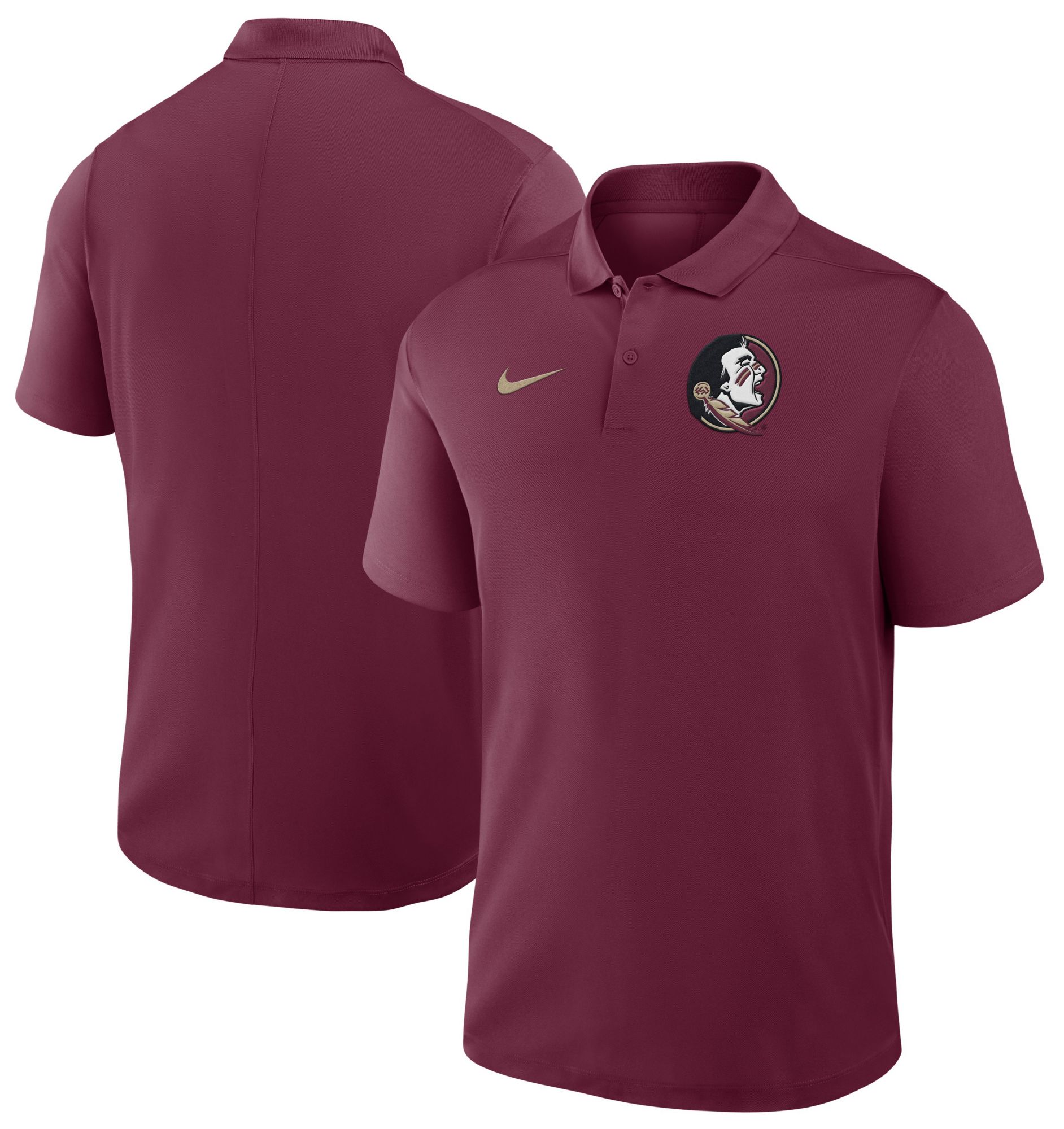 Nike Men's Florida State Seminoles Team Maroon Victory Polo product image