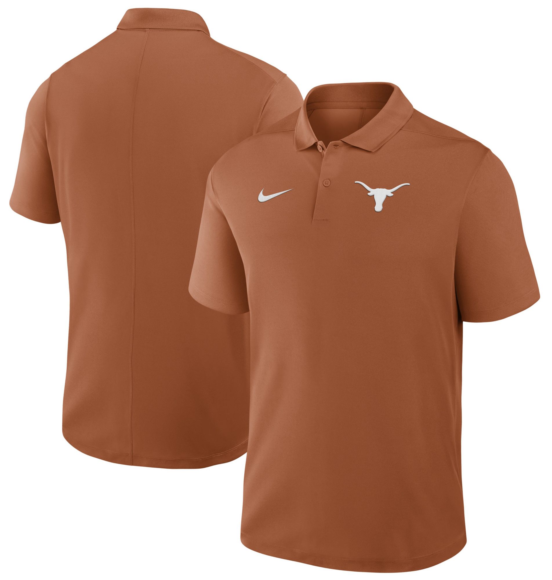 Nike Men's Texas Longhorns Desert Orange Victory Polo product image