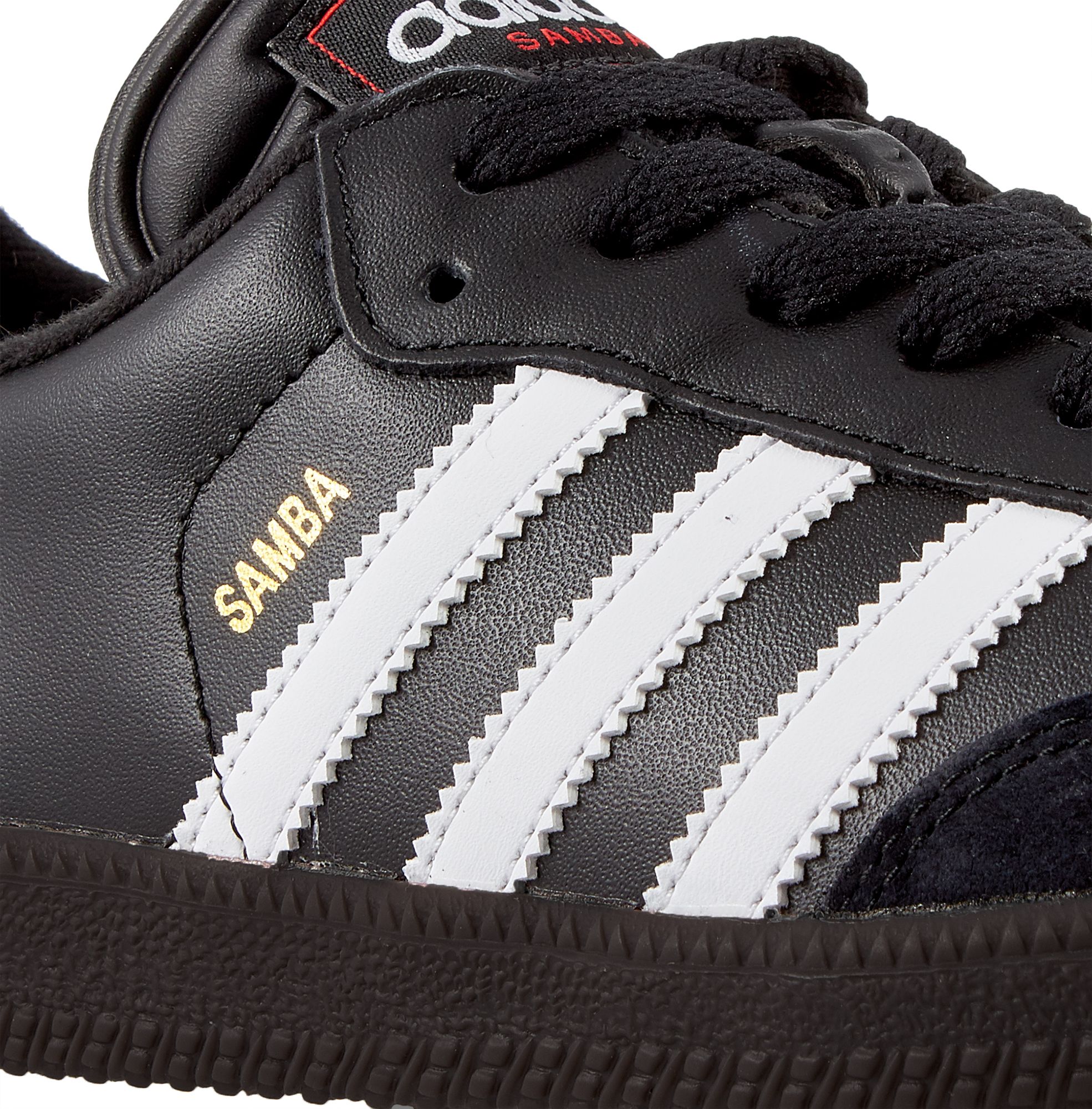 Adidas kids' samba outlet classic indoor soccer shoes