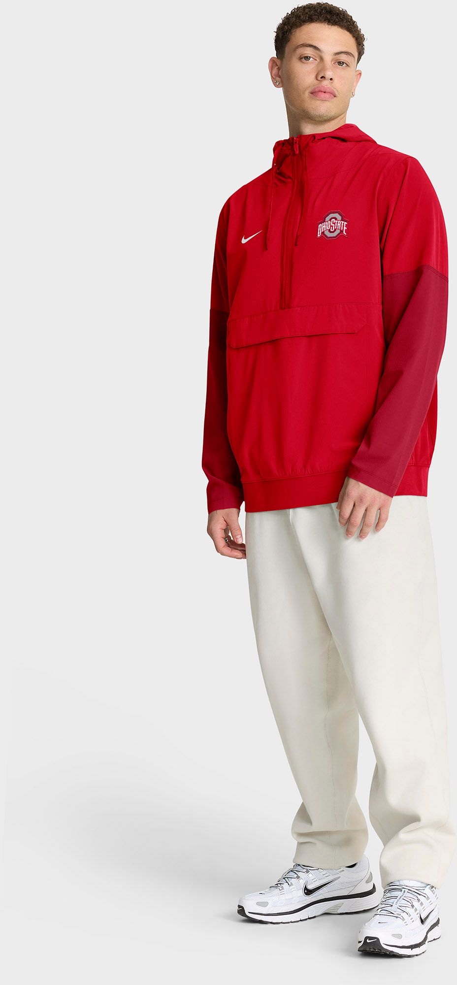 Nike Men's Ohio State Buckeyes University Red Gameday Anorak Jacket product image