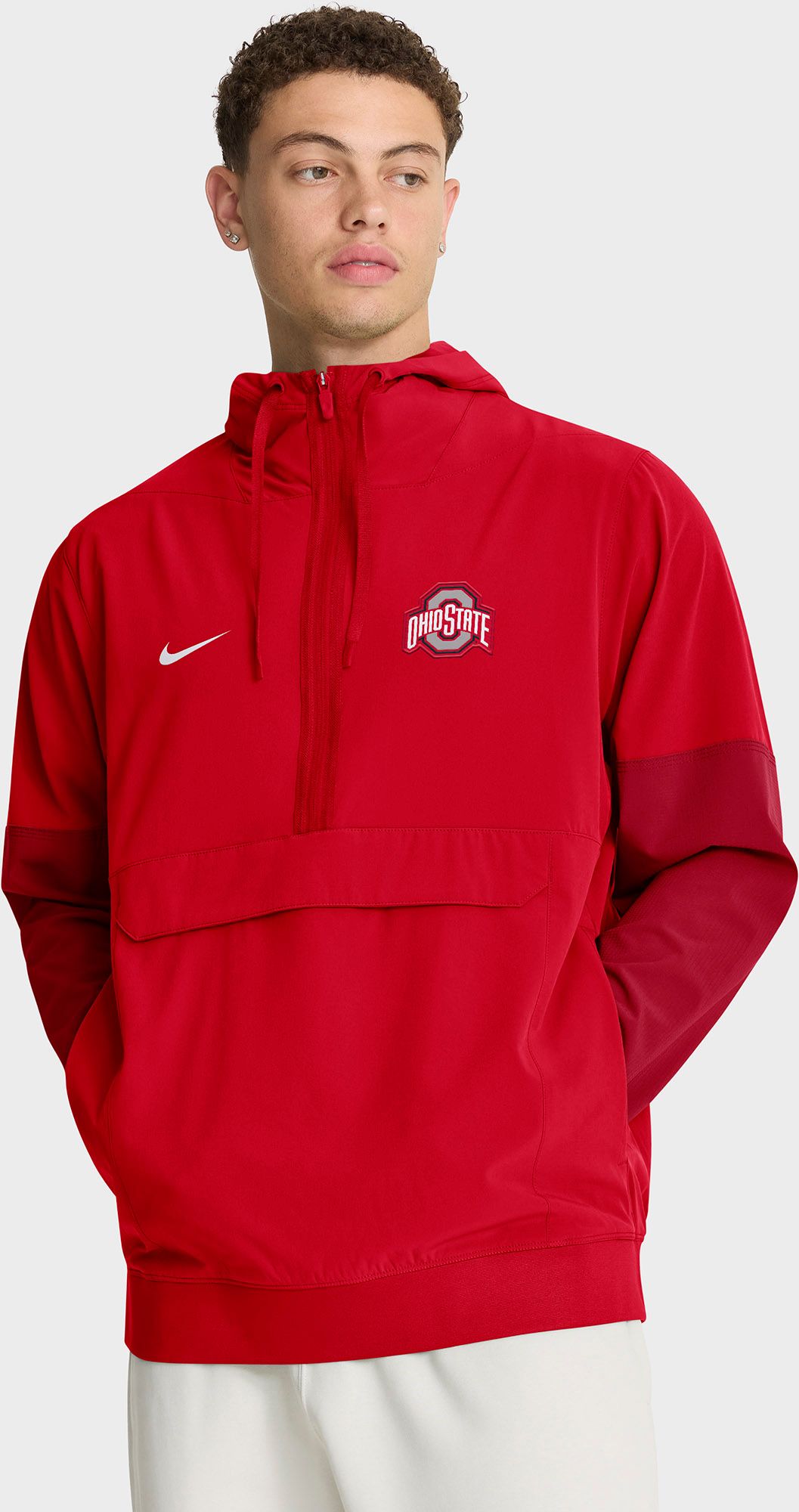 Nike Men's Ohio State Buckeyes University Red Gameday Anorak Jacket product image
