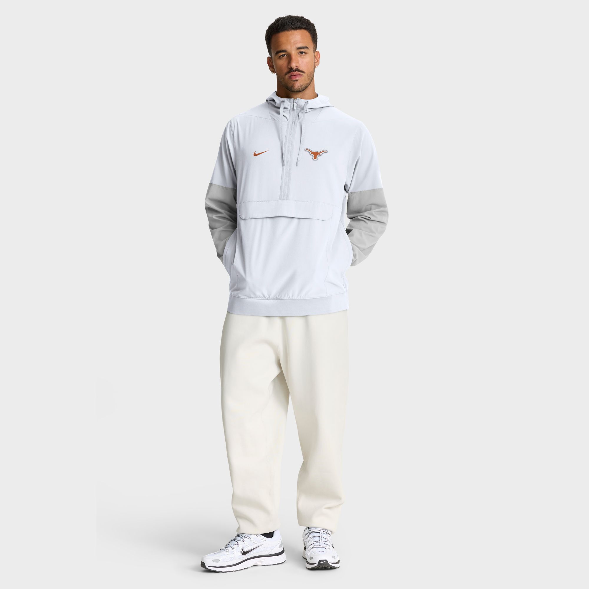 Nike Men's Texas Longhorns White Gameday Anorak Jacket product image