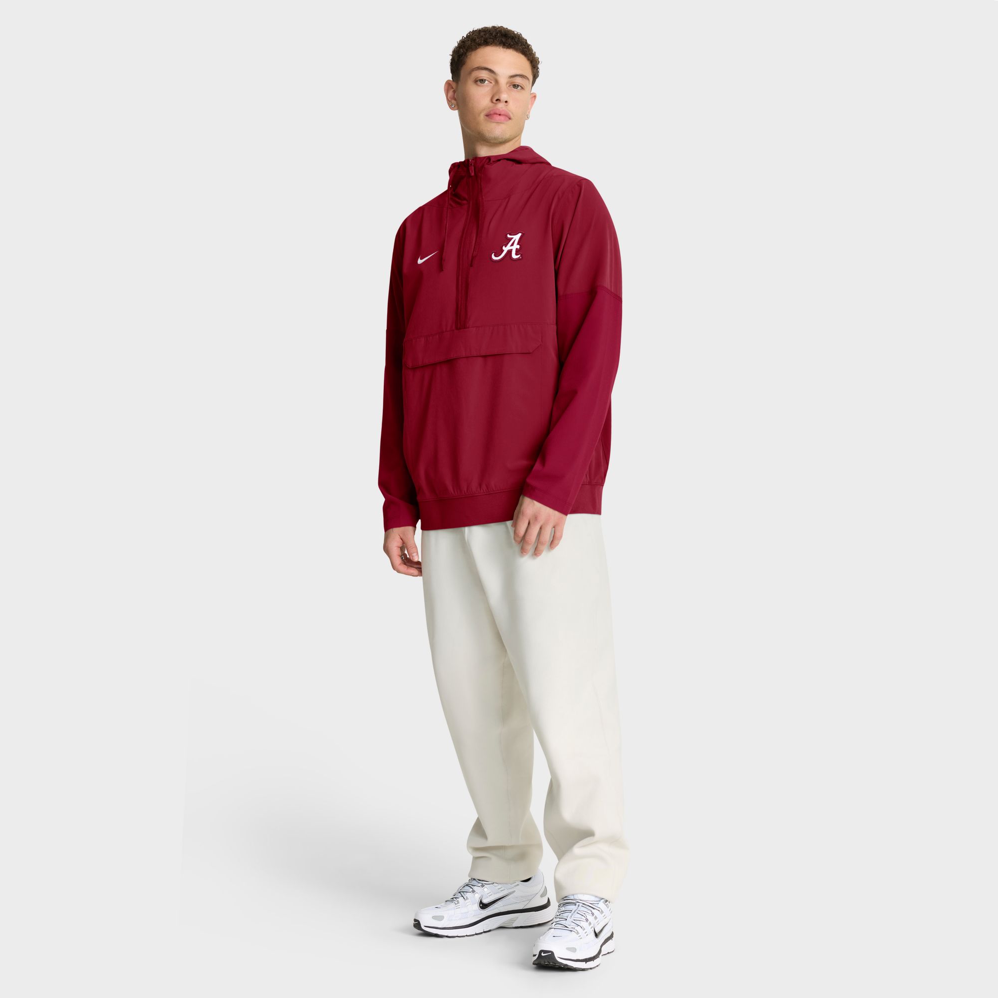Nike Men's Alabama Crimson Tide Team Crimson Gameday Anorak Jacket product image