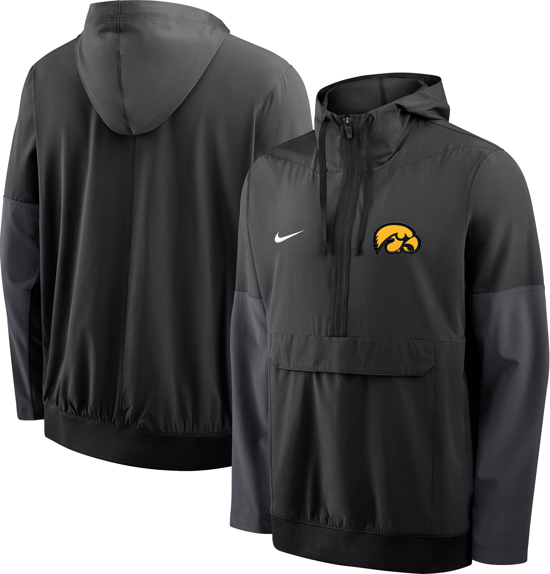 Nike Men's Iowa Hawkeyes Black Gameday Anorak Jacket product image