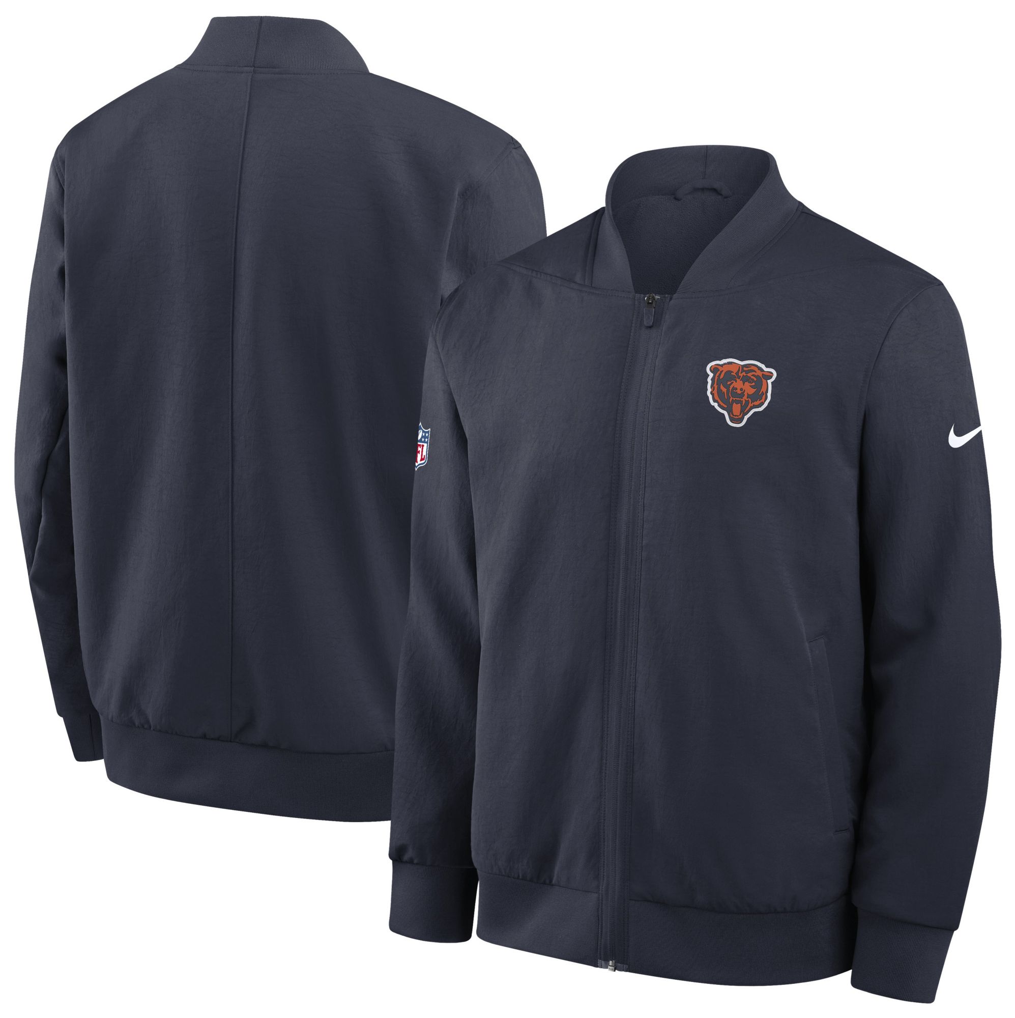 Nike Men's Chicago Bears Marine Logo Bomber Jacket product image