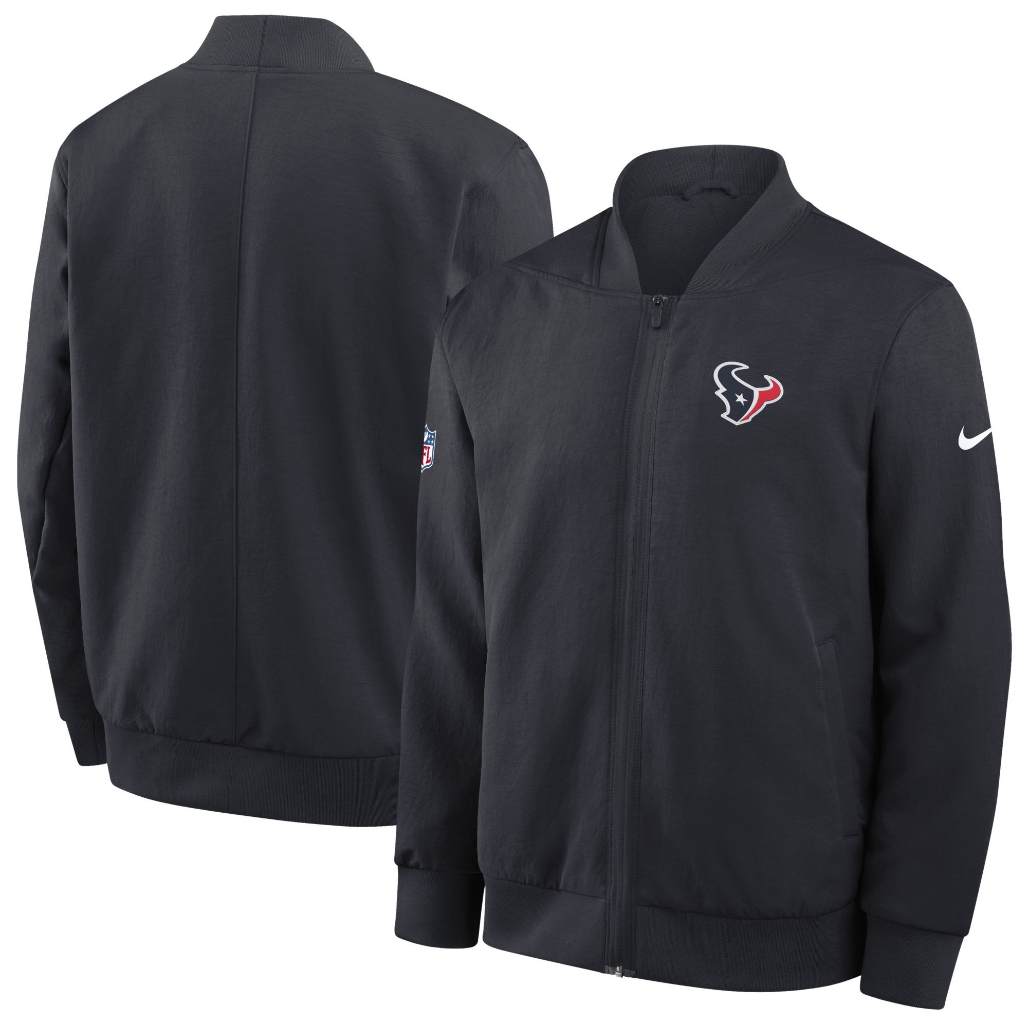 Nike Men's Houston Texans Pitch Blue Logo Bomber Jacket product image