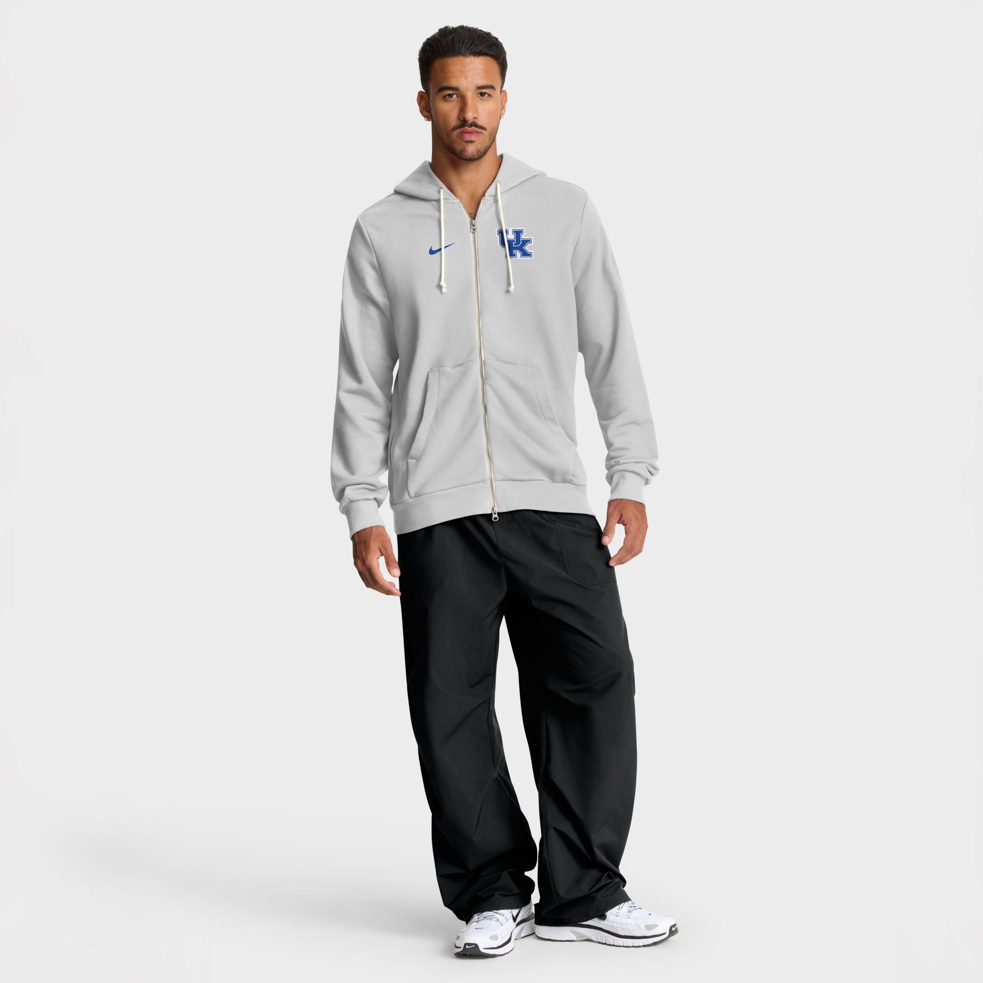 Nike Men's Kentucky Wildcats Photon Dust Dri-FIT Sideline Full-Zip Hoodie product image