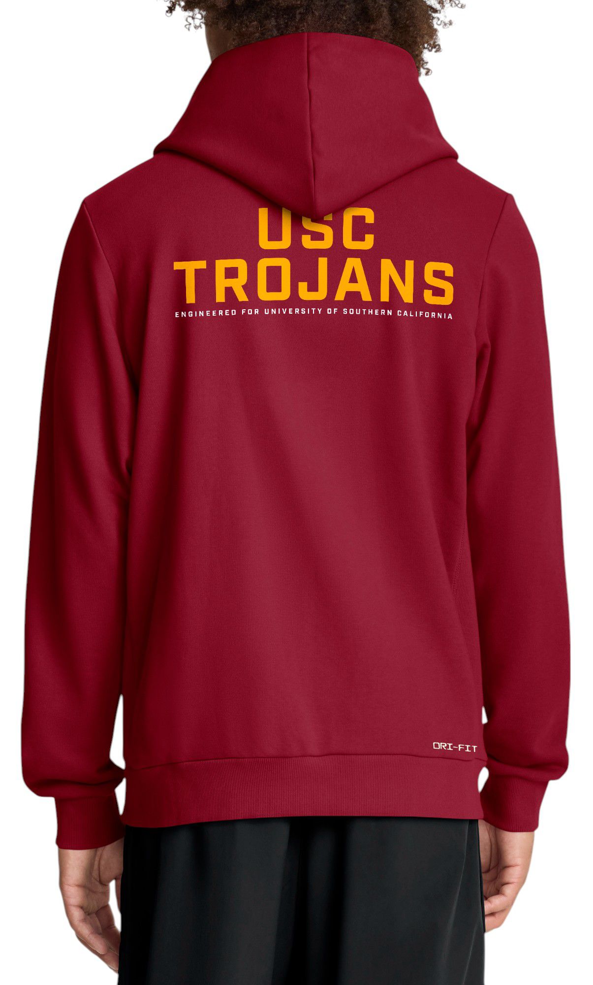 Nike Men's USC Trojans Team Crimson Dri-FIT Sideline Full-Zip Hoodie product image