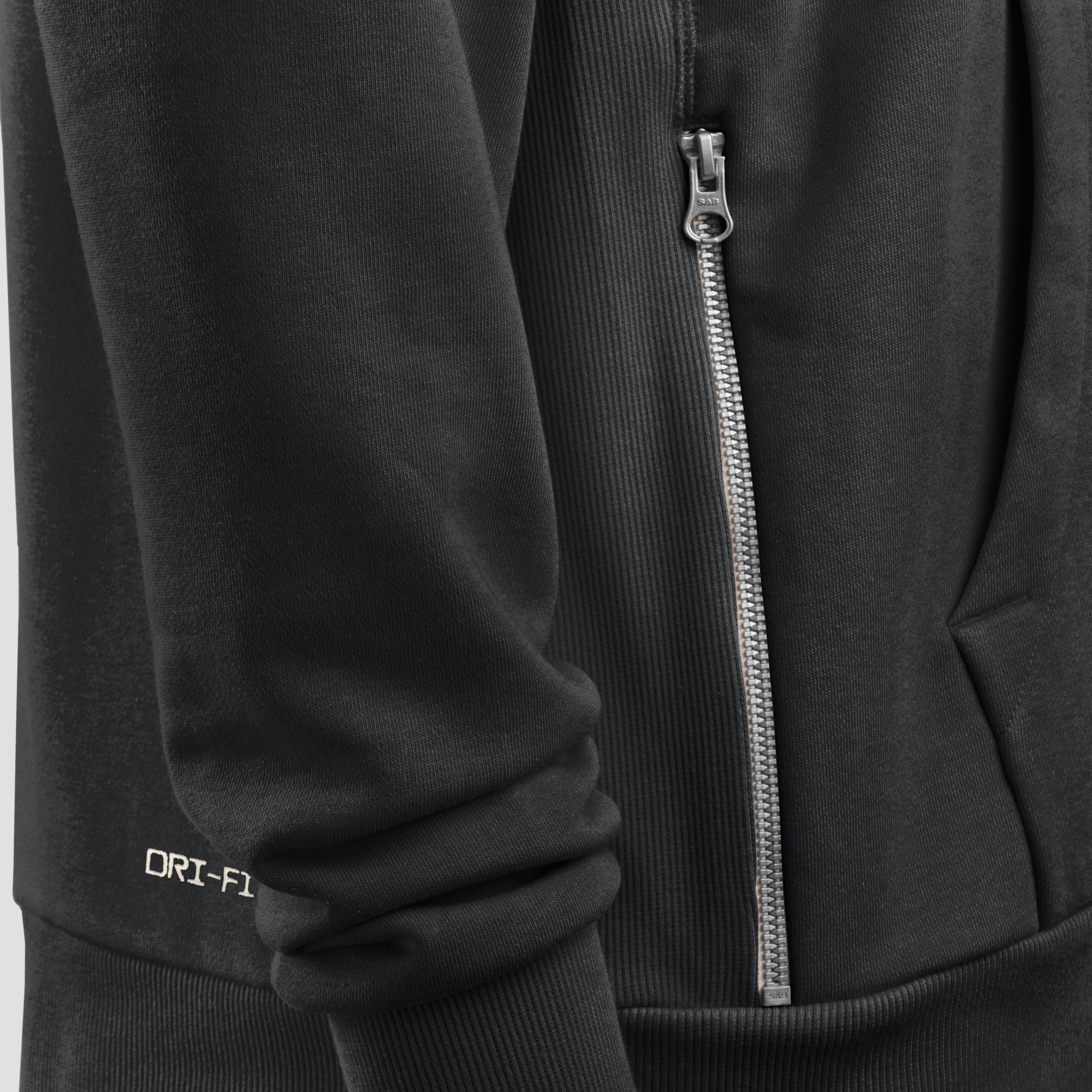 Nike Men's San Francisco 49ers Crucial Catch Black Sideline Standard Issue Dri-FIT Hoodie product image