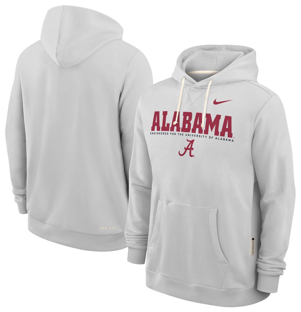 Nike Men's Alabama Crimson Tide Photon Dust Dri-FIT Standard Issue Pullover Hoodie product image