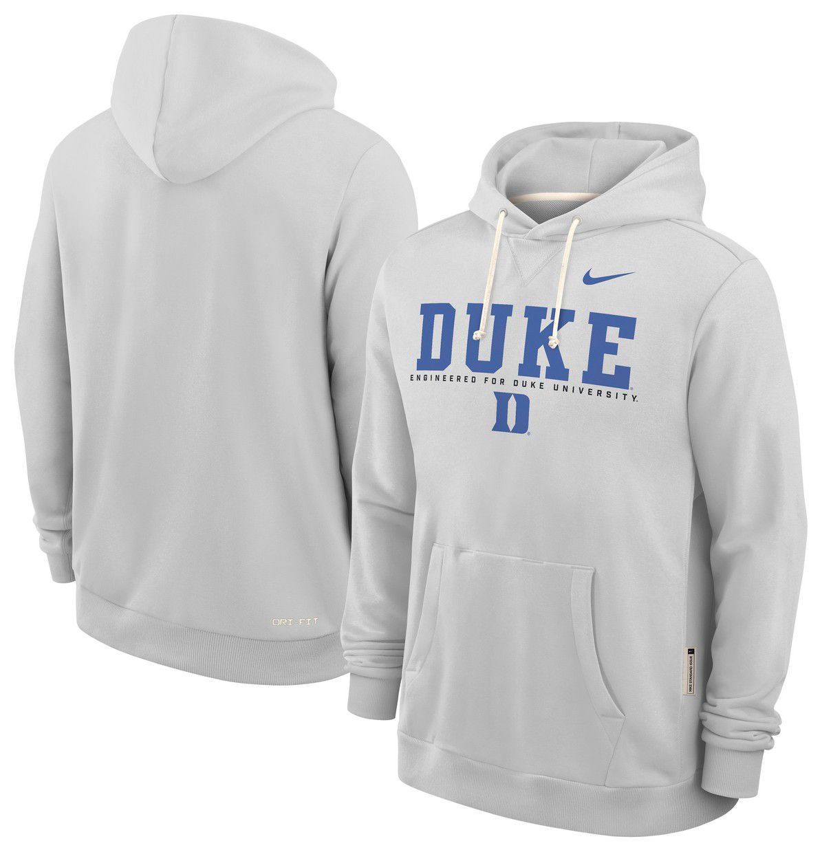 Nike Men's Duke Blue Devils Photon Dust Dri-FIT Standard Issue Pullover Hoodie product image
