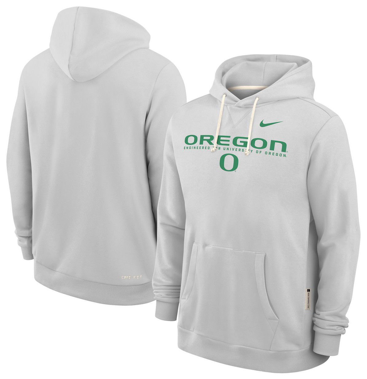 Nike Men's Oregon Ducks Photon Dust Dri-FIT Standard Issue Pullover Hoodie product image