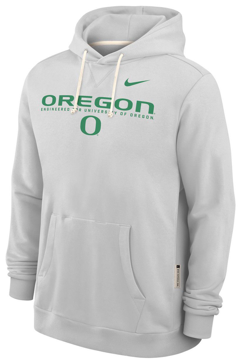 Nike Men's Oregon Ducks Photon Dust Dri-FIT Standard Issue Pullover Hoodie product image