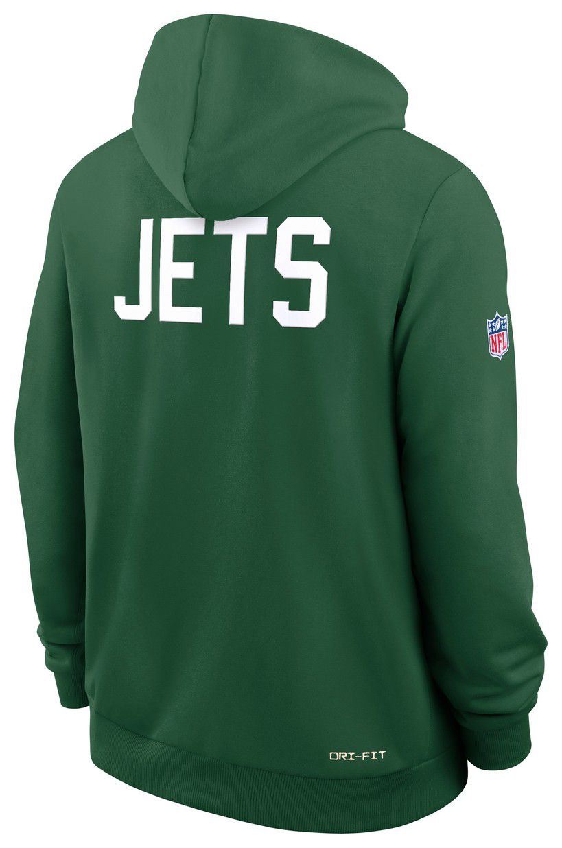 Nike Men's New York Jets Sport Green Retro Pullover Hoodie product image