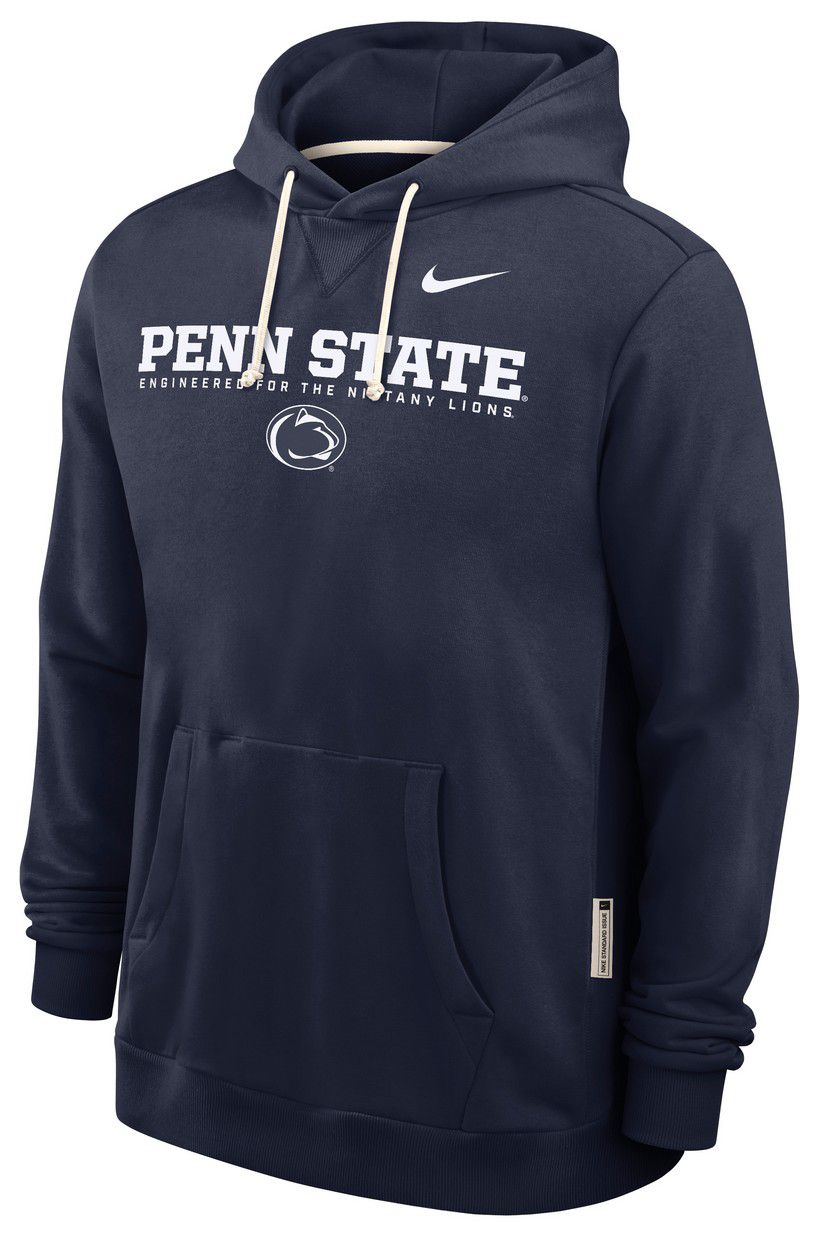Nike Men's Penn State Nittany Lions College Navy Dri-FIT Standard Issue Pullover Hoodie product image