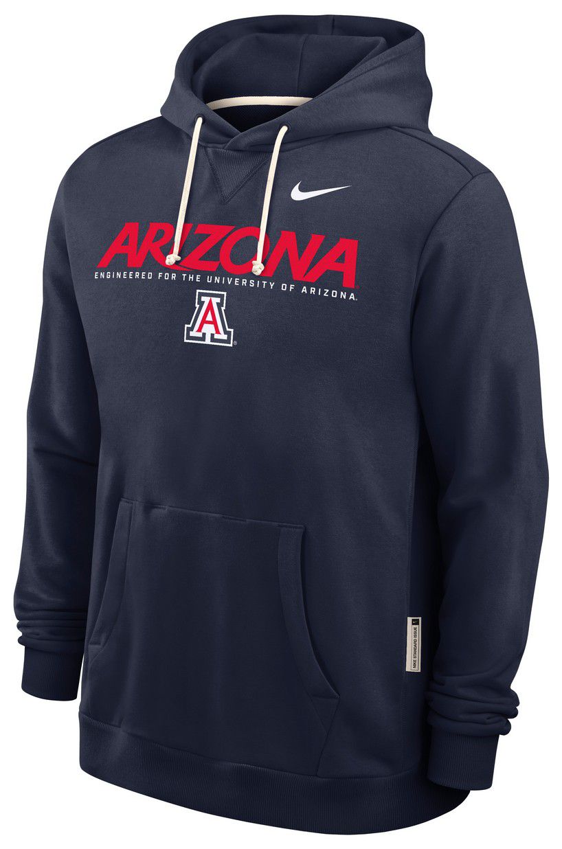 Nike Men's Arizona Wildcats College Navy Dri-FIT Standard Issue Pullover Hoodie product image