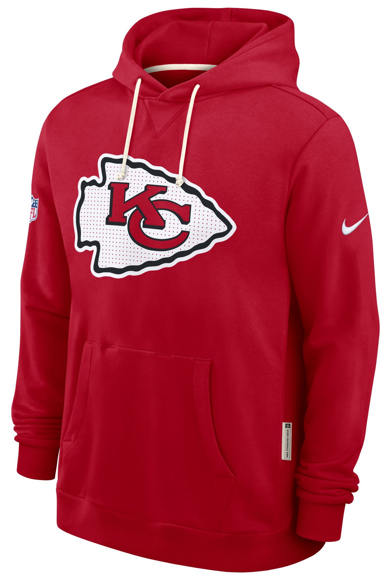Nike Men's Kansas City Chiefs University Red Standard Issue Pullover Hoodie product image