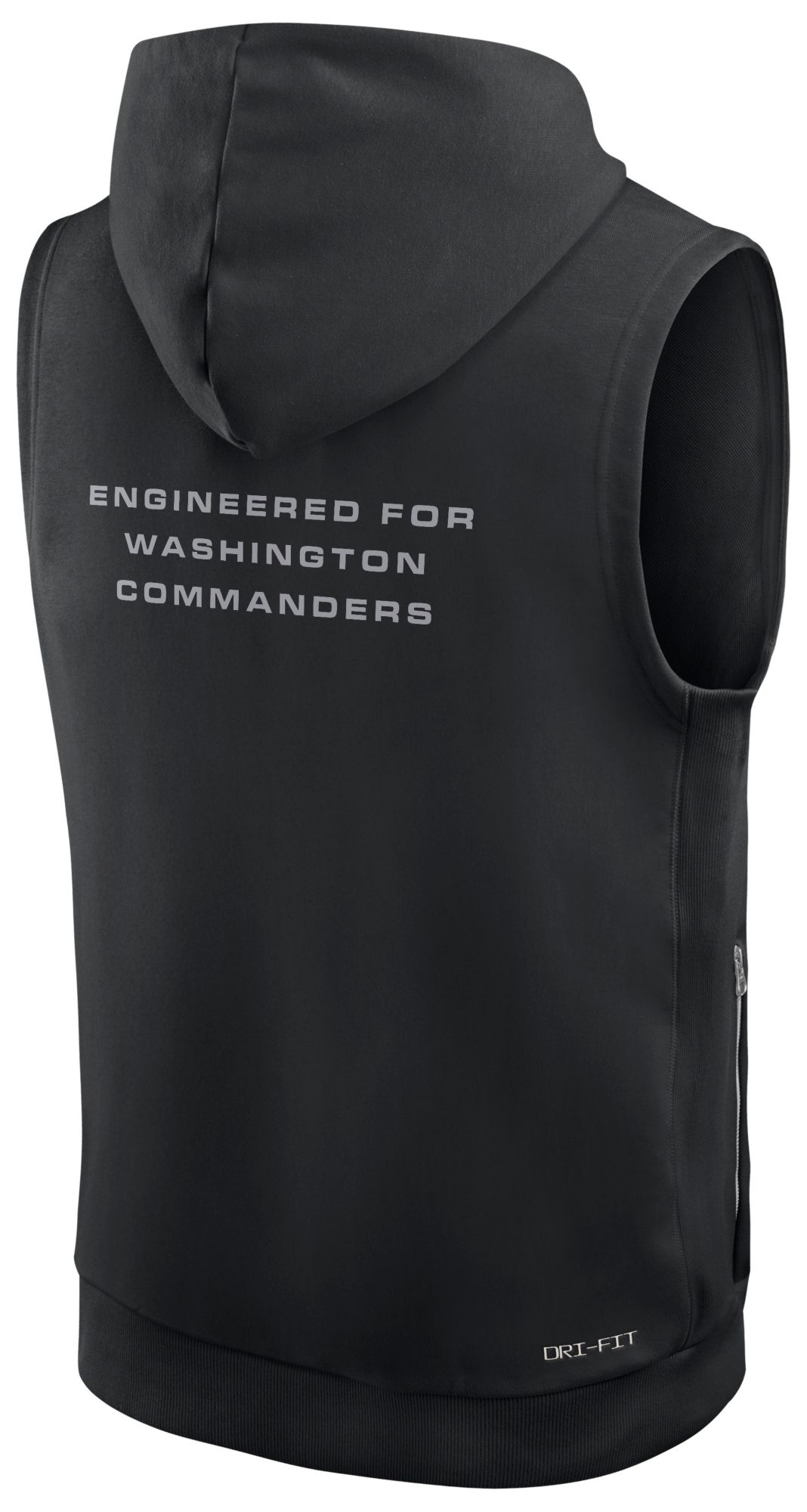 Nike Men's Washington Commanders Black Sideline Sleeveless Hoodie product image