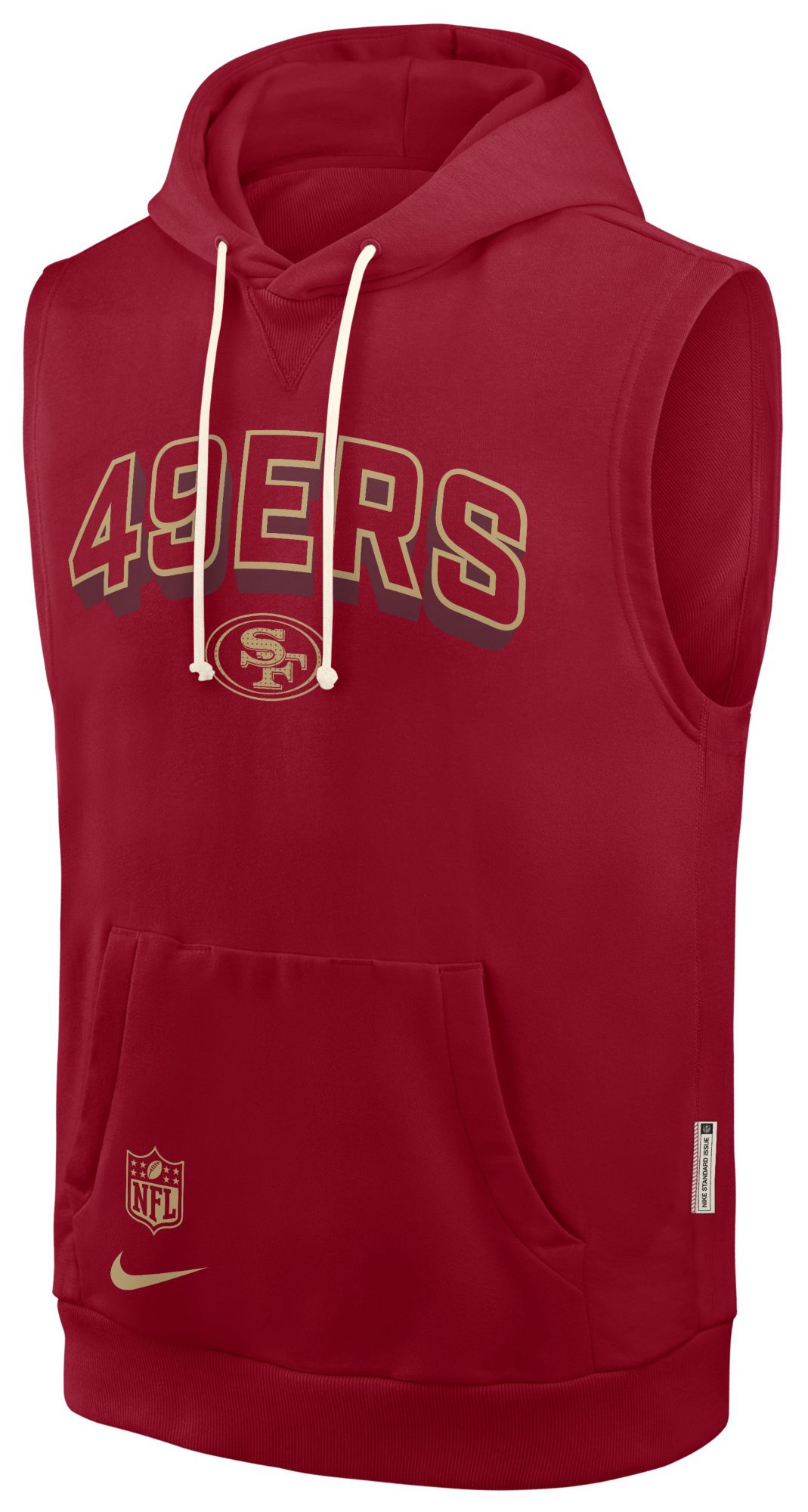 Sleeveless Nfl Pullover Nike Men's San Francisco 49ers Gym Red
